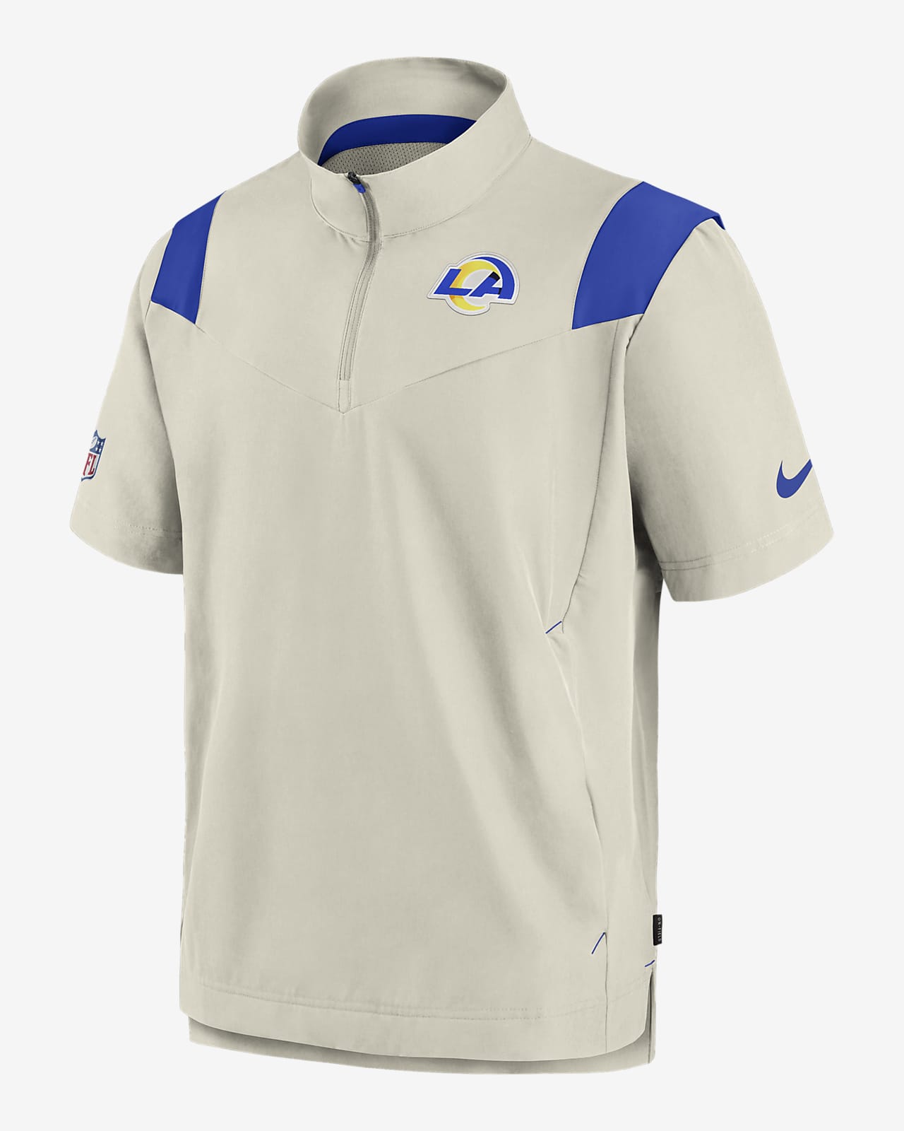 Nike Sideline Coach Lockup (NFL Los Angeles Rams) Men's Short-Sleeve  Jacket.