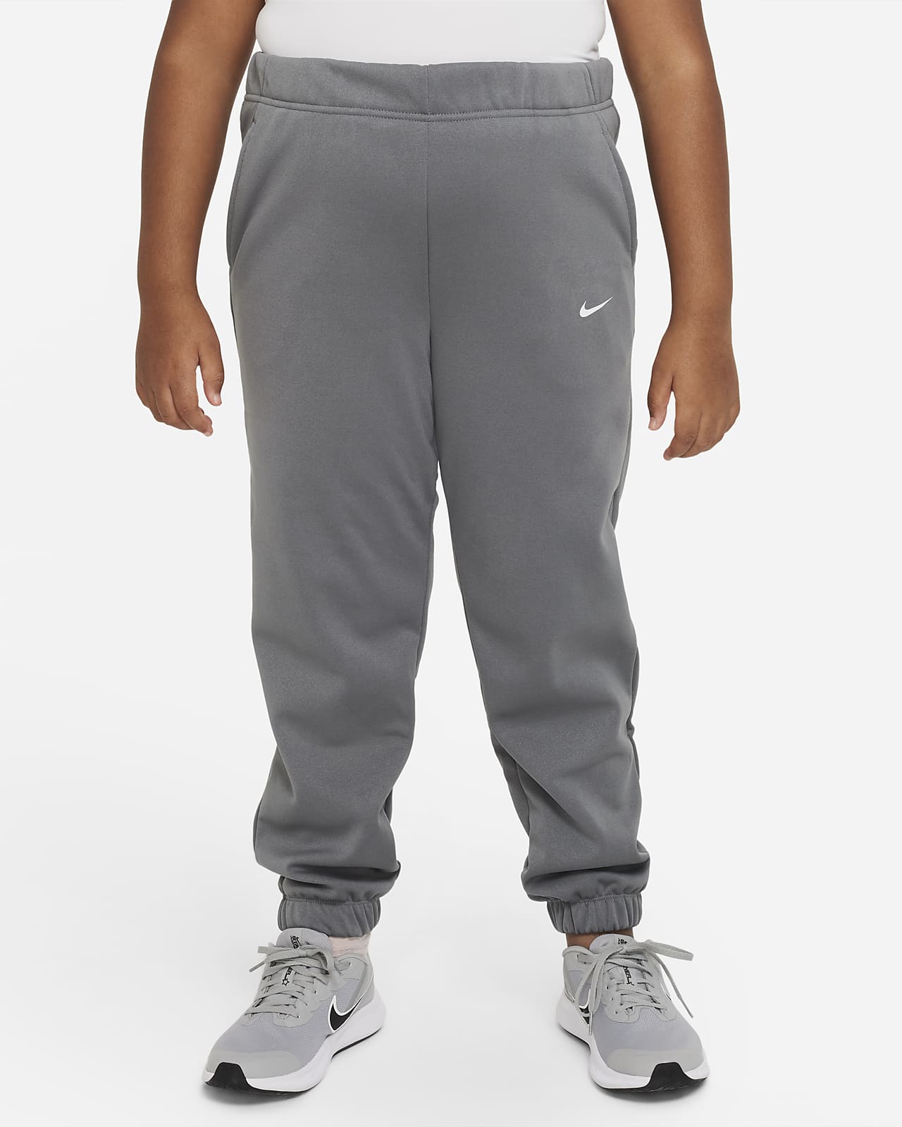 Pantalones con dobladillo para niña talla grande (talla amplia) Nike Therma-FIT