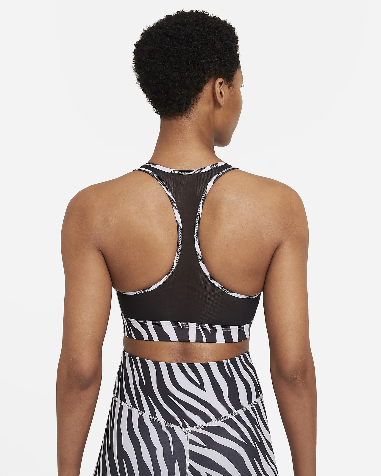 Nike DriFIT Swoosh Icon Clash Women's MediumSupport 1Piece Pad