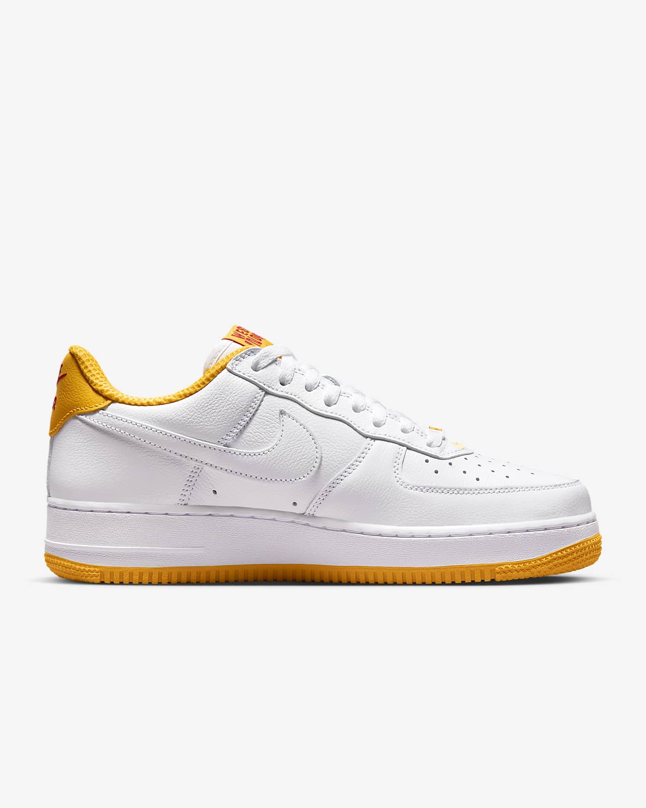 Nike Air Force 1 Low Off-White University Gold Shoes