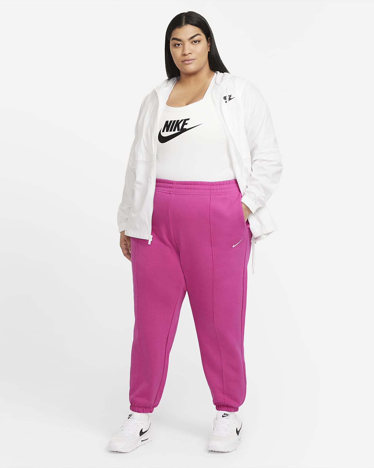 ladies plus size nike clothing