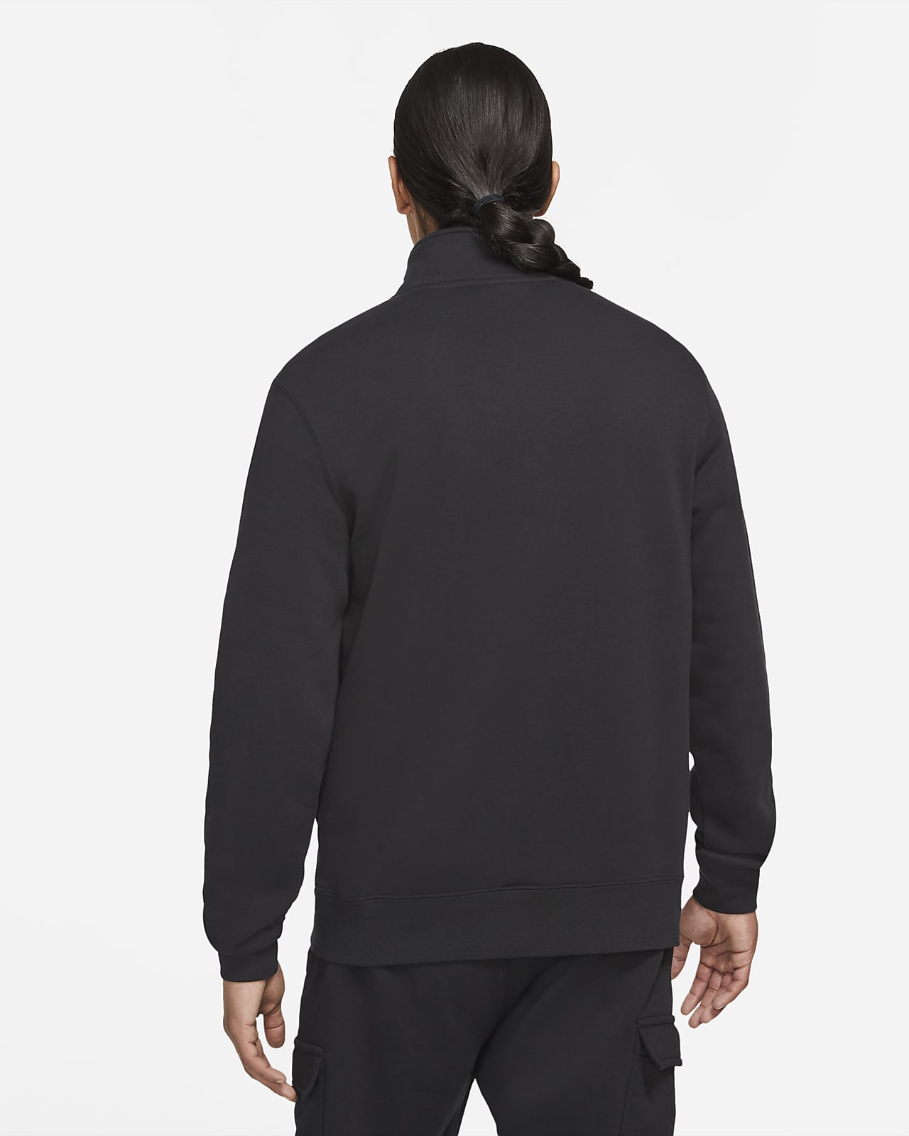 Nike Sportswear Club Men's Brushed-Back 1/2-Zip Sweatshirt. Nike CZ