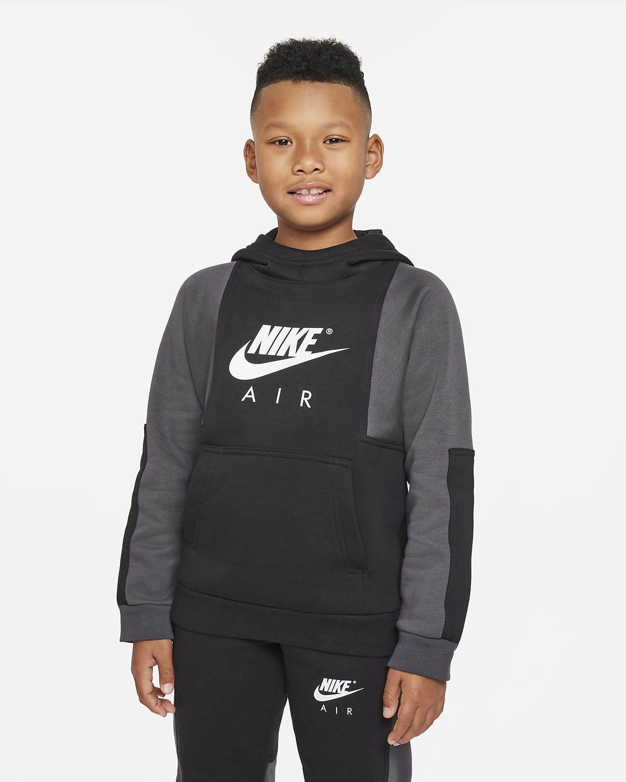 nike air black sweater