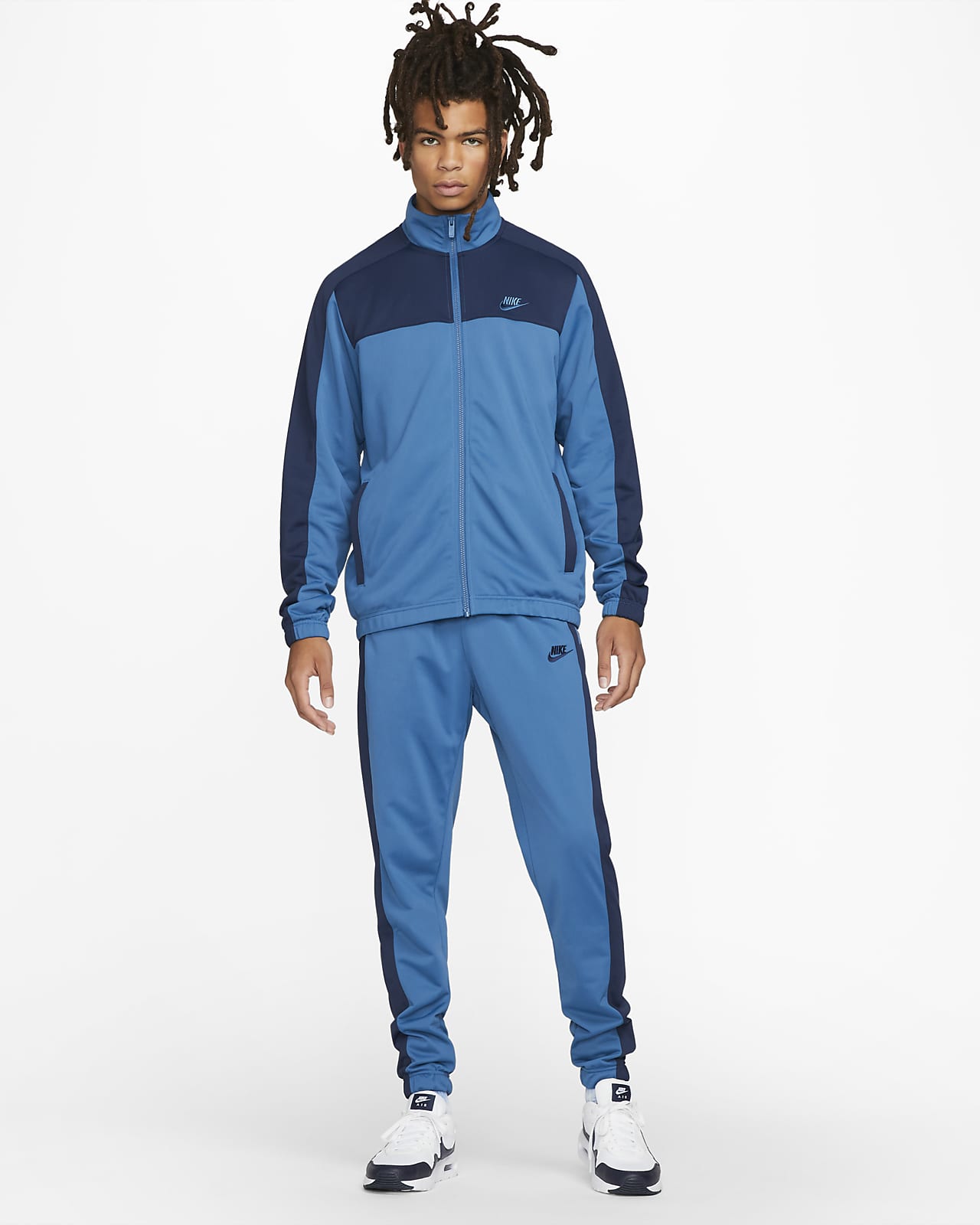 usted está Reembolso Hombre Nike Sportswear Sport Essentials Men's Poly-Knit Tracksuit. Nike AT