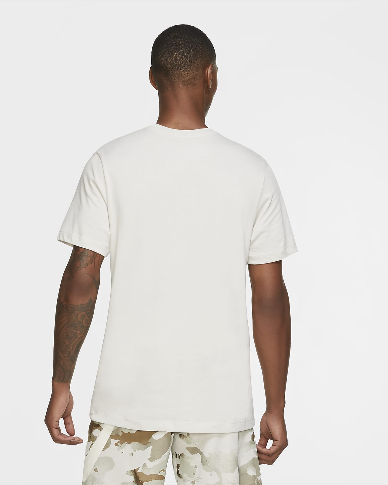 nike camo logo t shirt