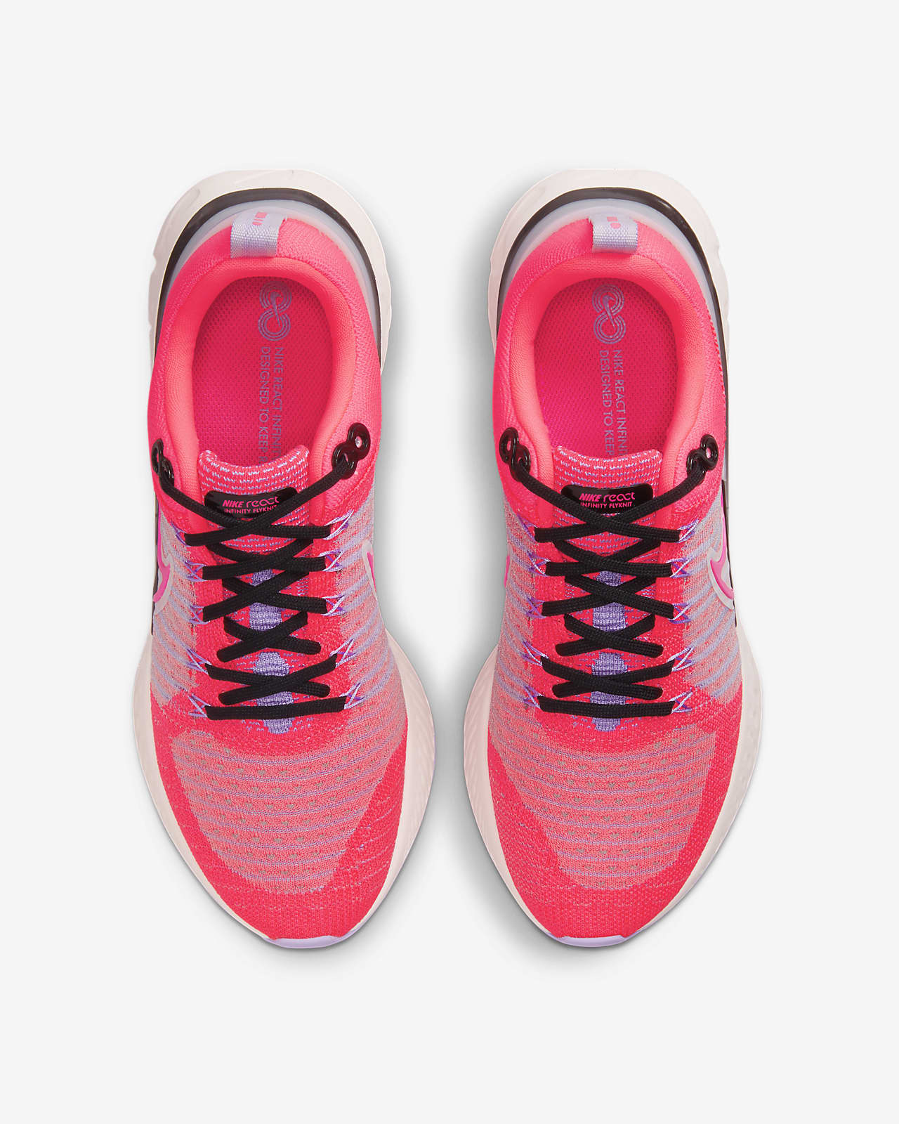 nike react infinity run womens red