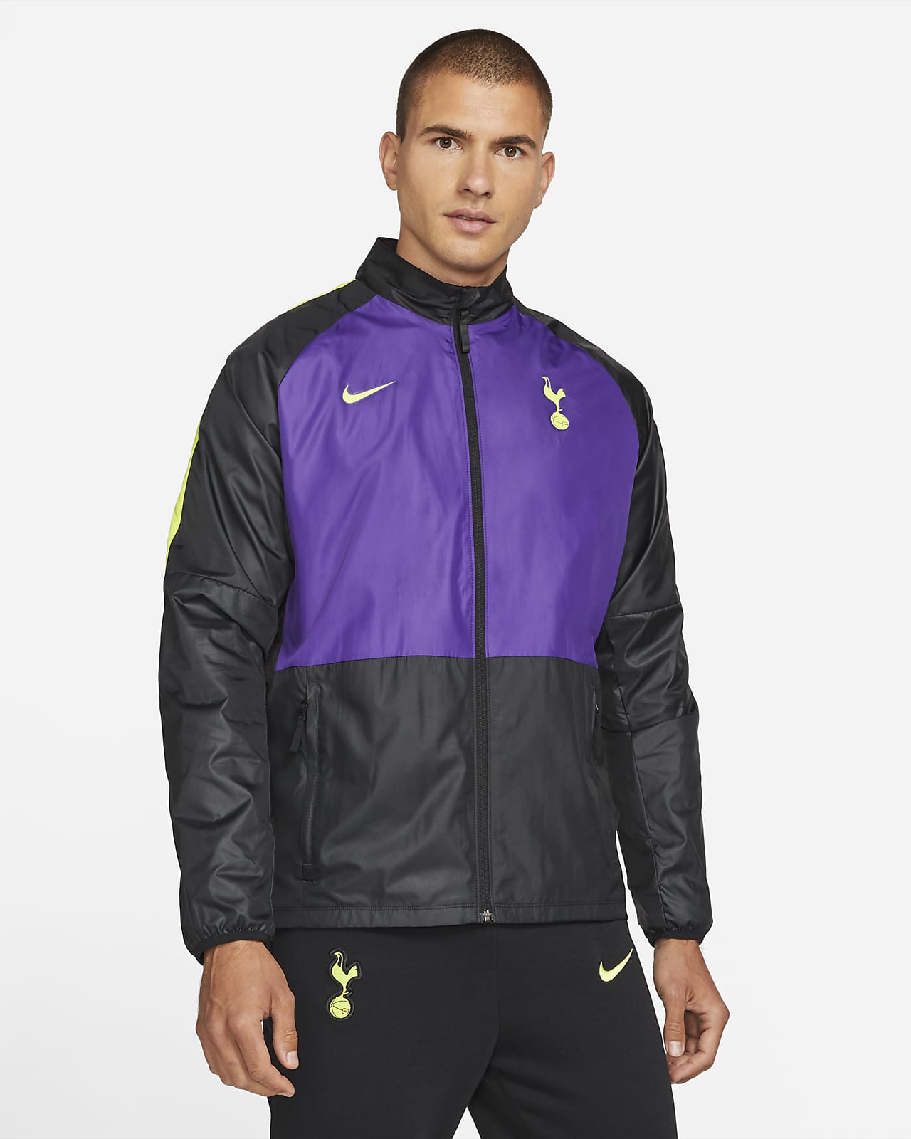 tottenham purple jacket nike