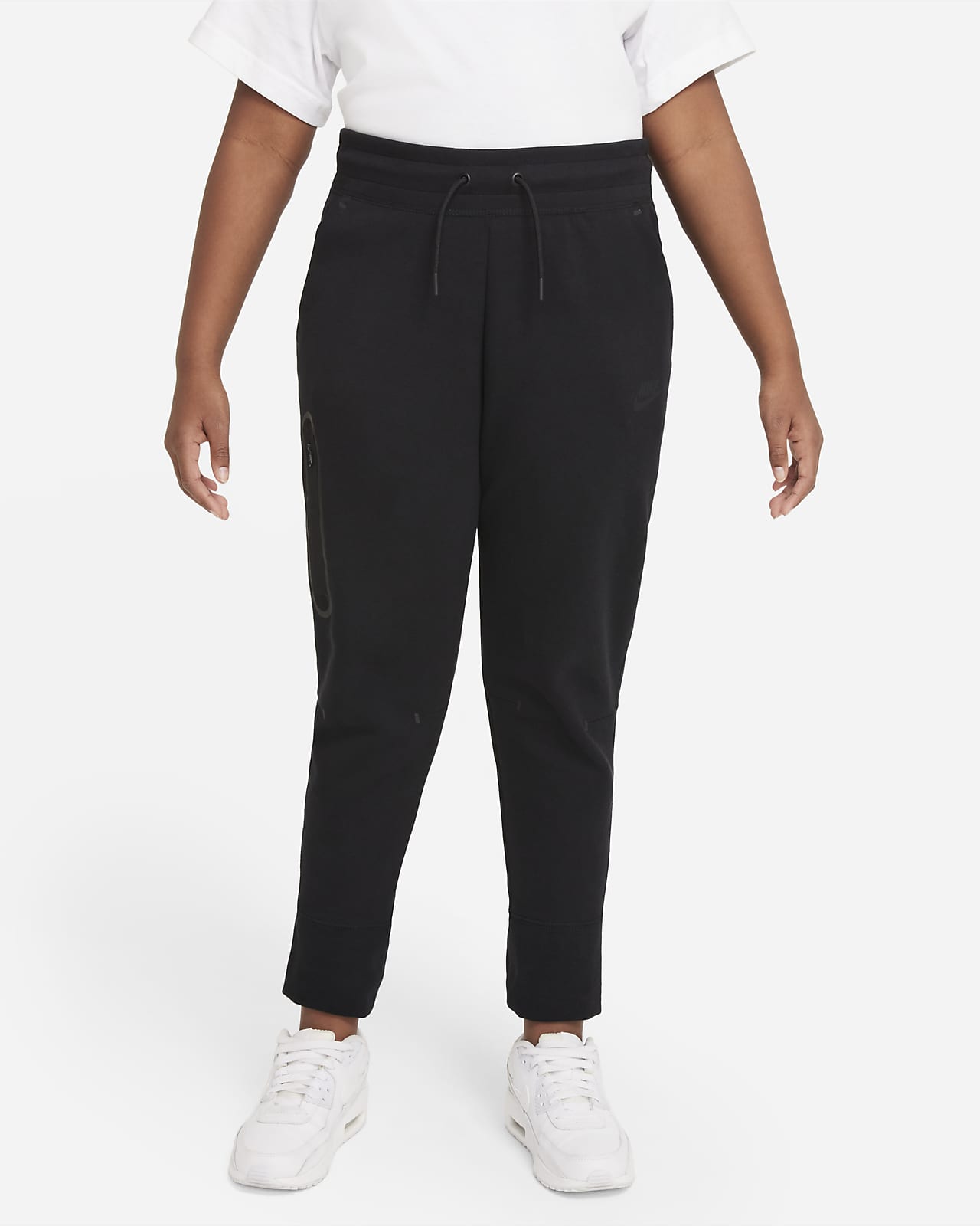 nike tech fleece pant black