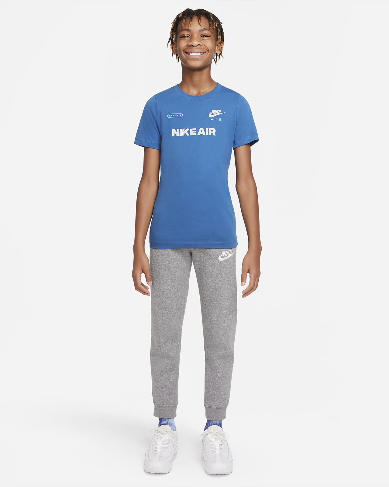 Nike Air T-shirt voor jongens. Nike BE