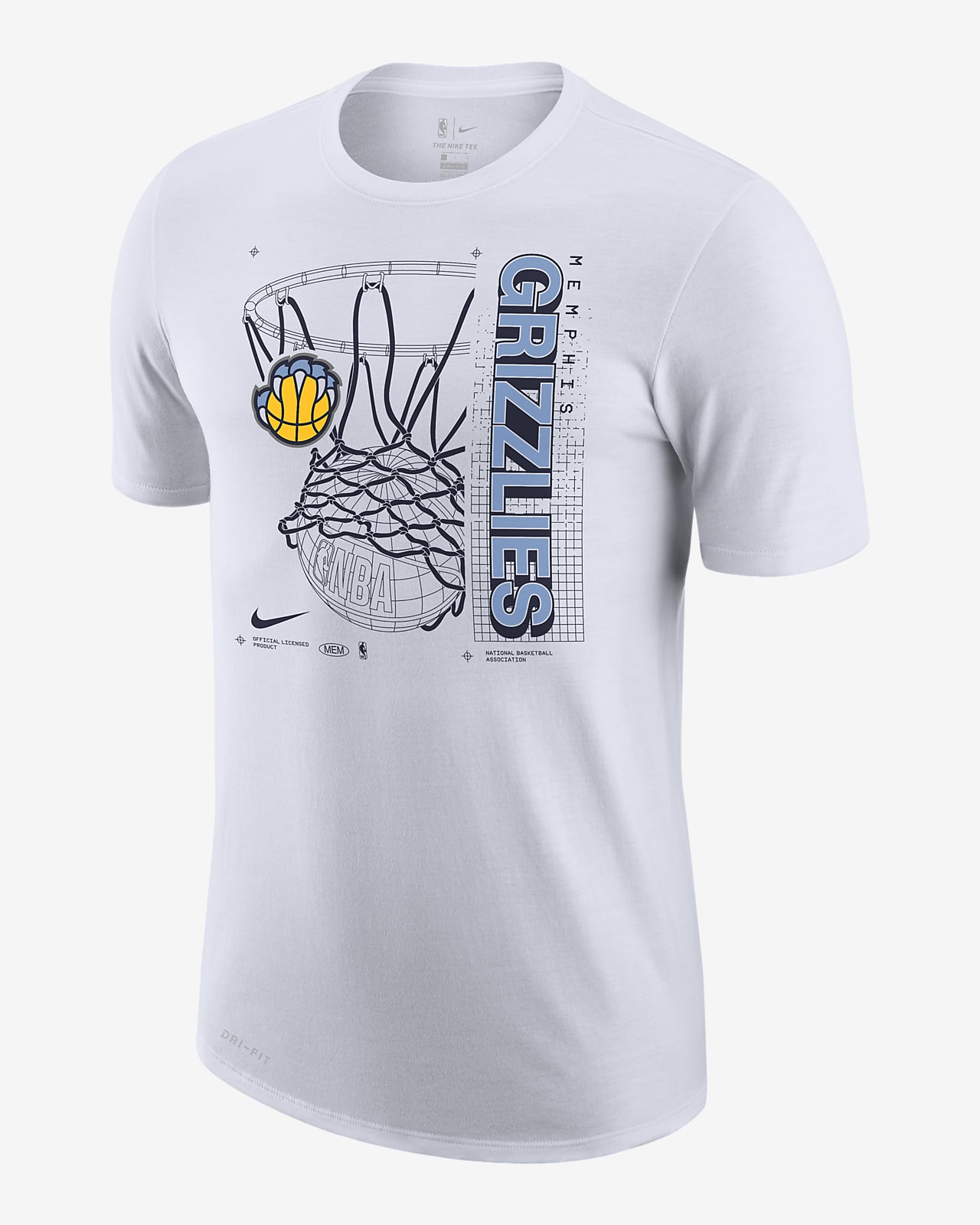 playera nike gris