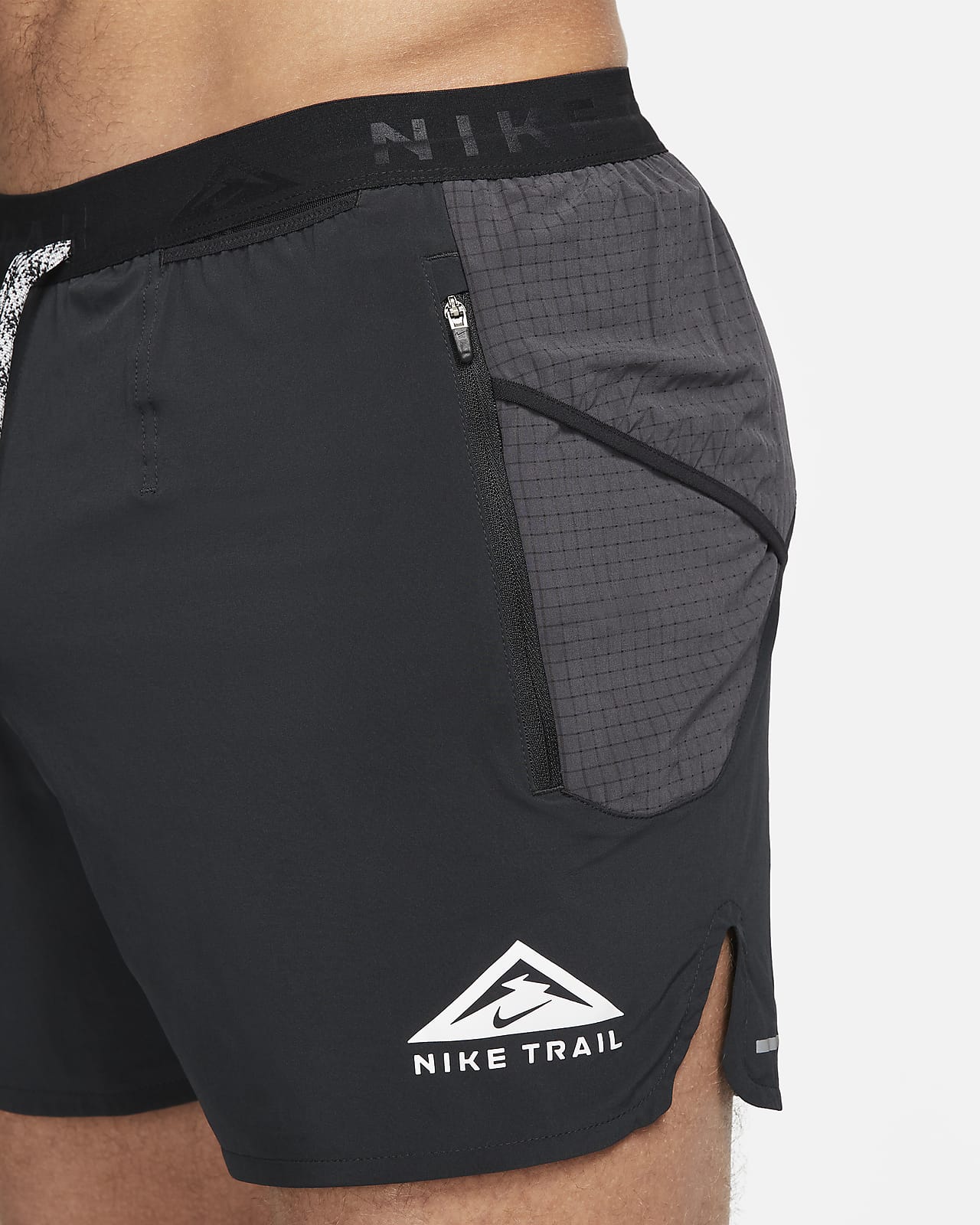 Shorts de running con forro de ropa interior Dri FIT de 12.5 cm para hombre Nike Trail Second Sunrise