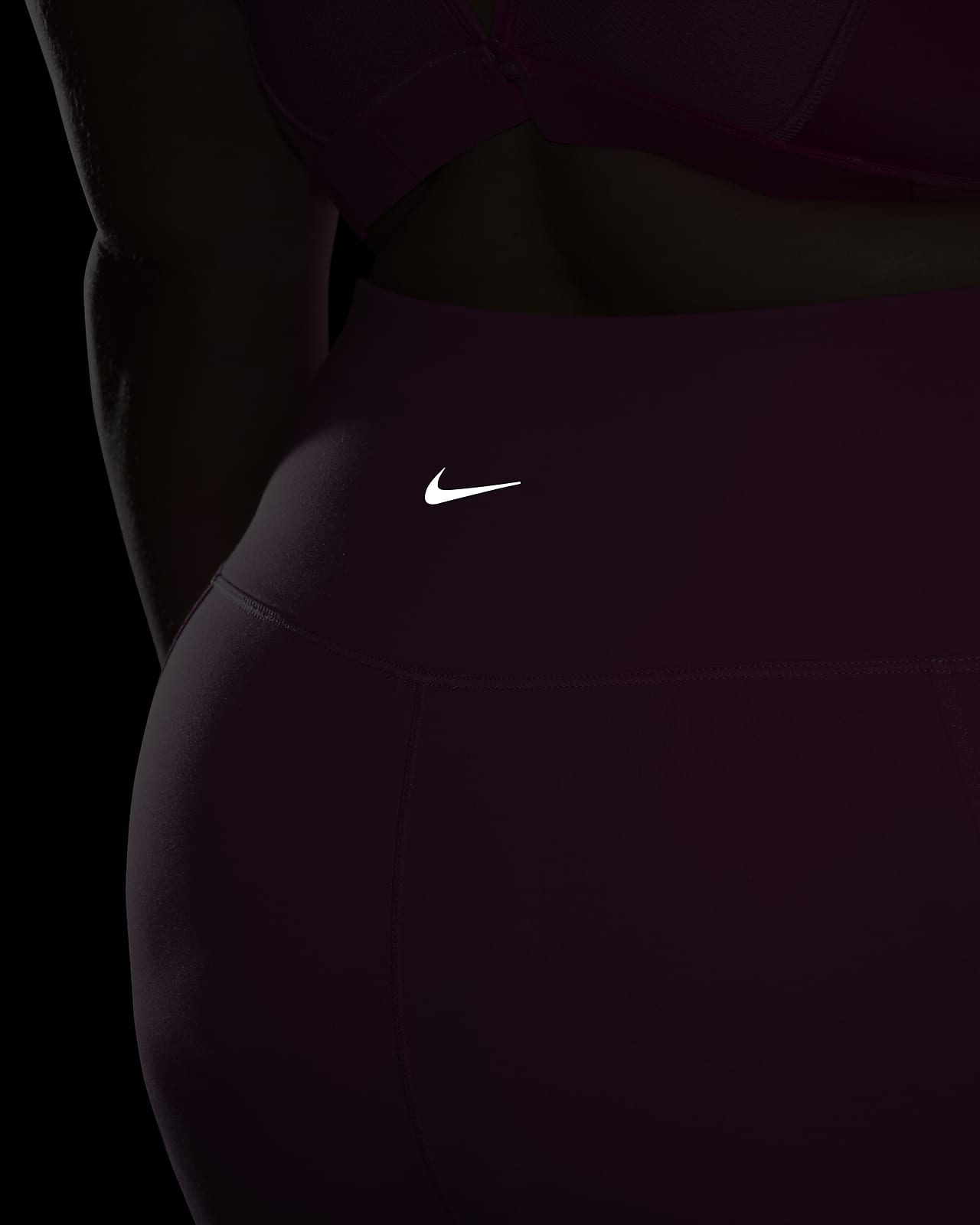 Nike Women's Just Do it Essential HR Full Length Legging In Plus Size 1X,2X,3X