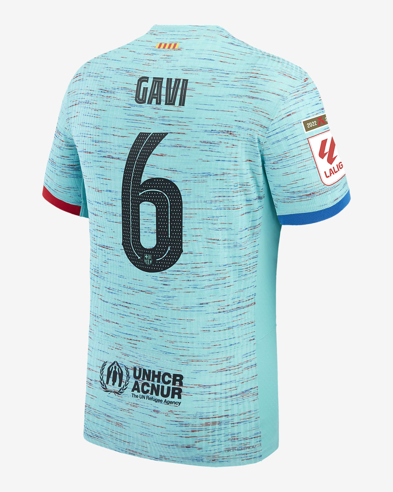 Gavi Barcelona 2023/24 Match Away Men's Nike Dri-FIT ADV Soccer