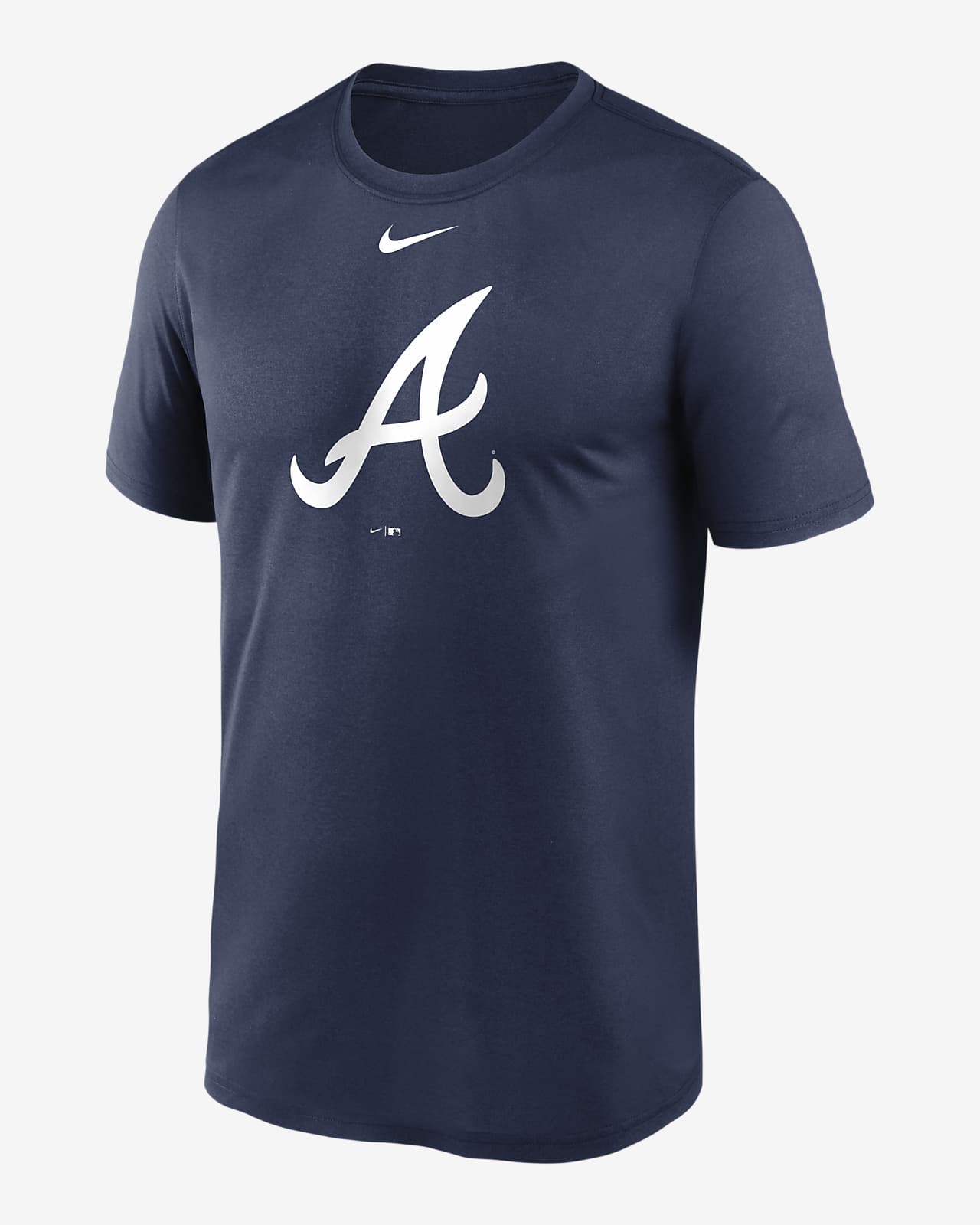 NIKE Atlanta Braves, dry fit polo shirt size small EUC MLB
