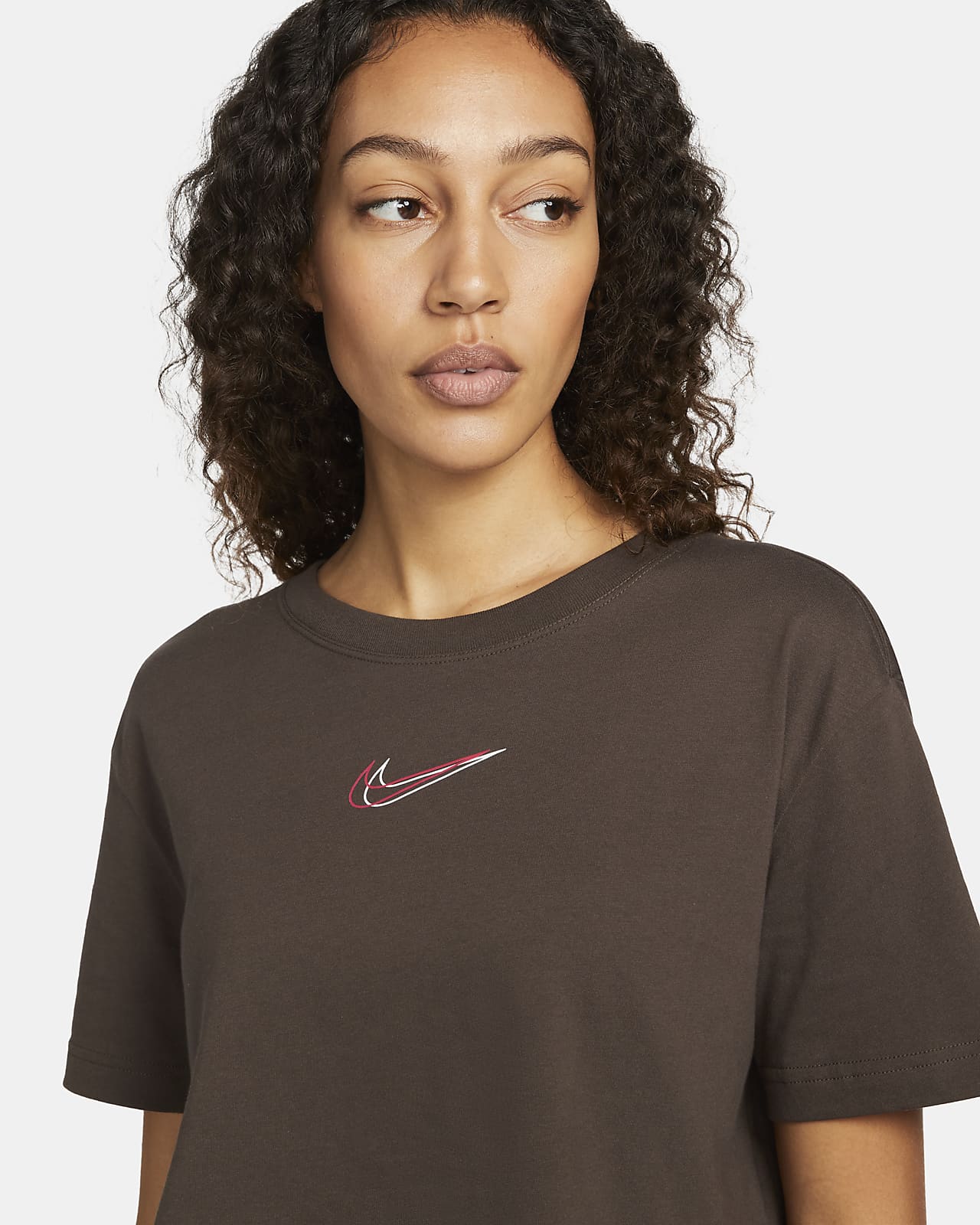 Cropped Dance T-Shirt. Nike LU