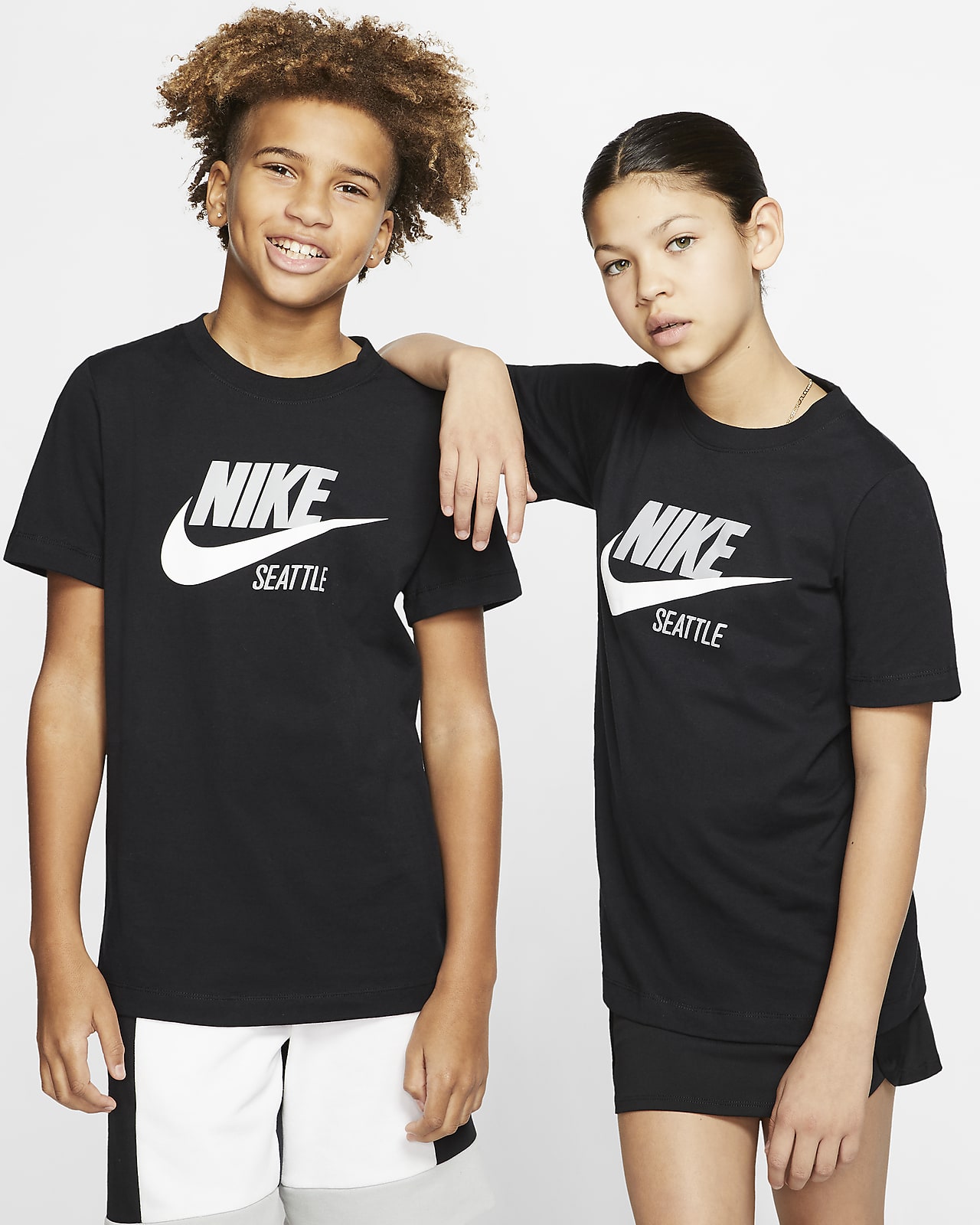 Nike Sportswear Seattle Big Kids' T-Shirt. Nike.com