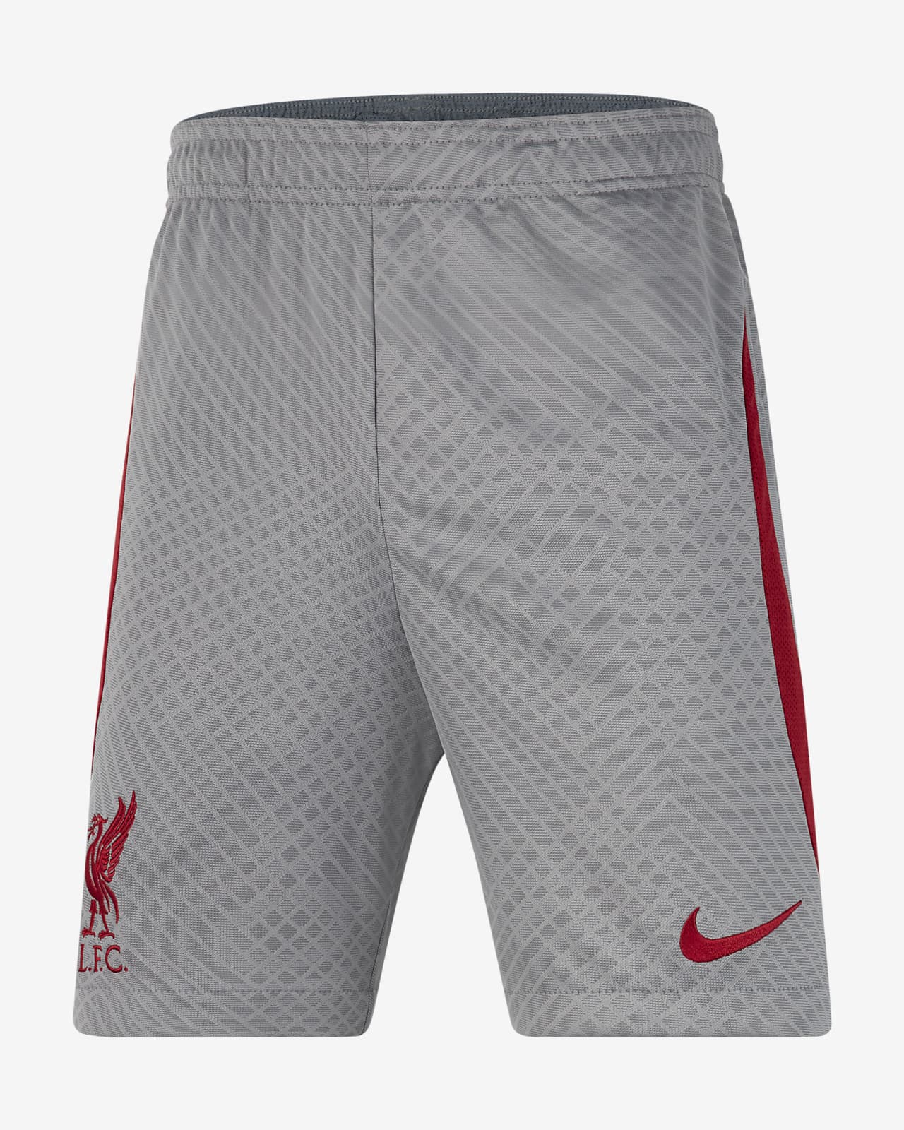 Liverpool FC Strike Nike Dri-FIT knit voetbalshorts voor kids