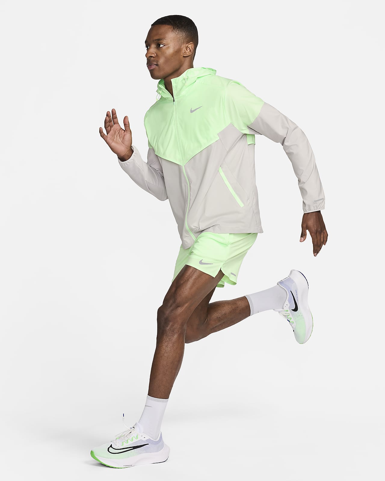 Nike Dri-Fit UV Arm Sleeves Running VaporGreen