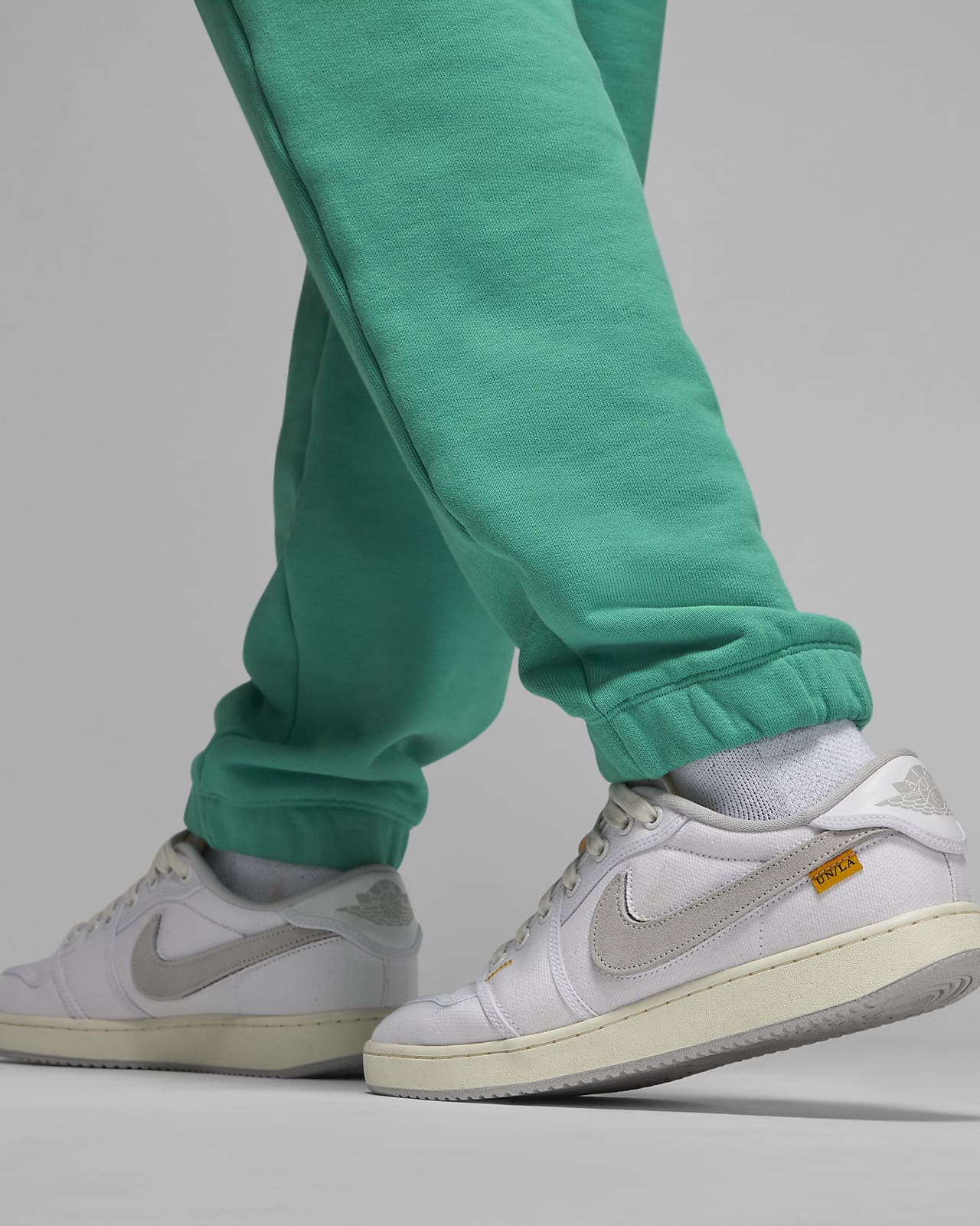 【Green / S】Jordan x UNION Fleece Pants