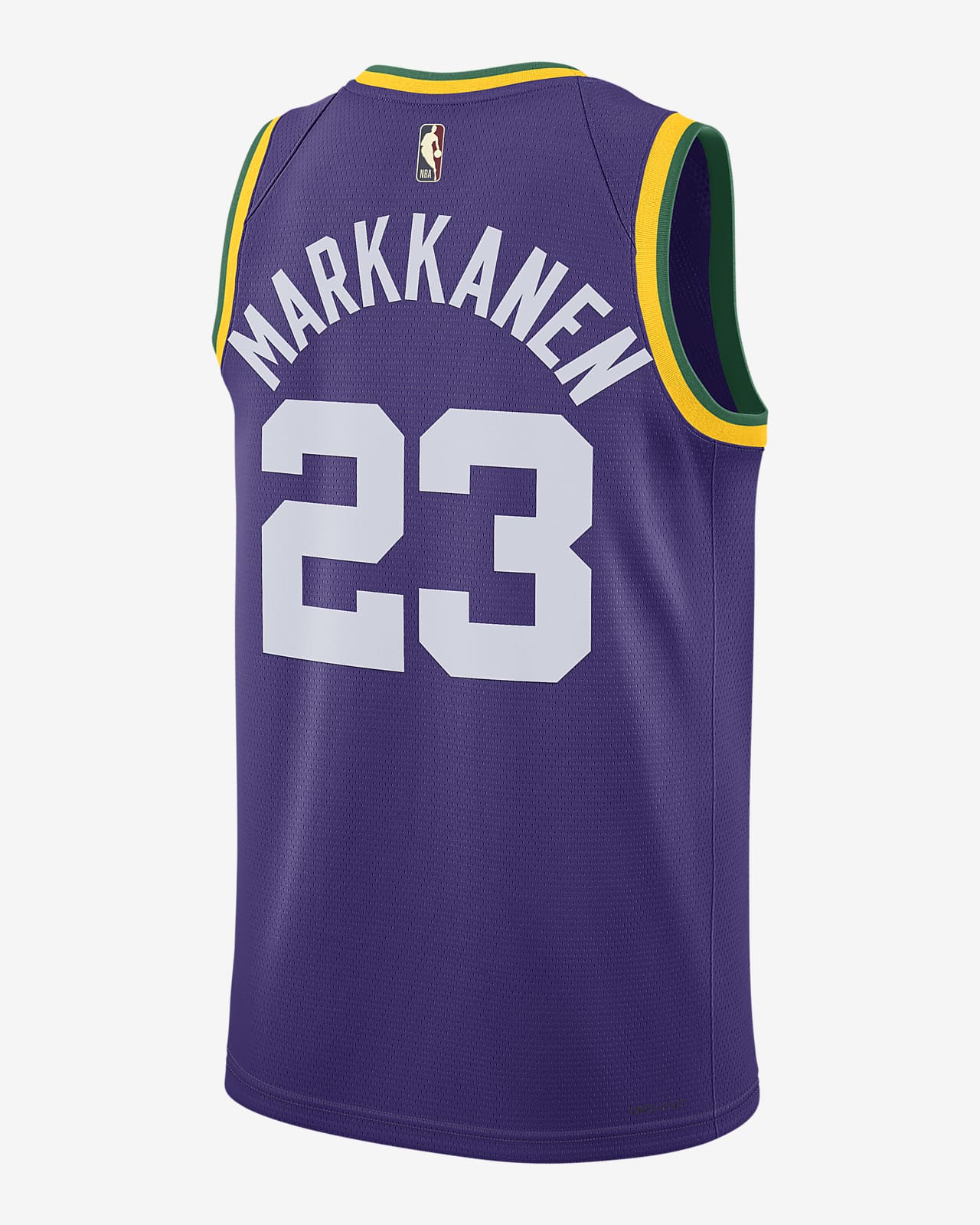 Utah Jazz Lauri Markkanen Nike Classic Edition Purple NBA Jersey