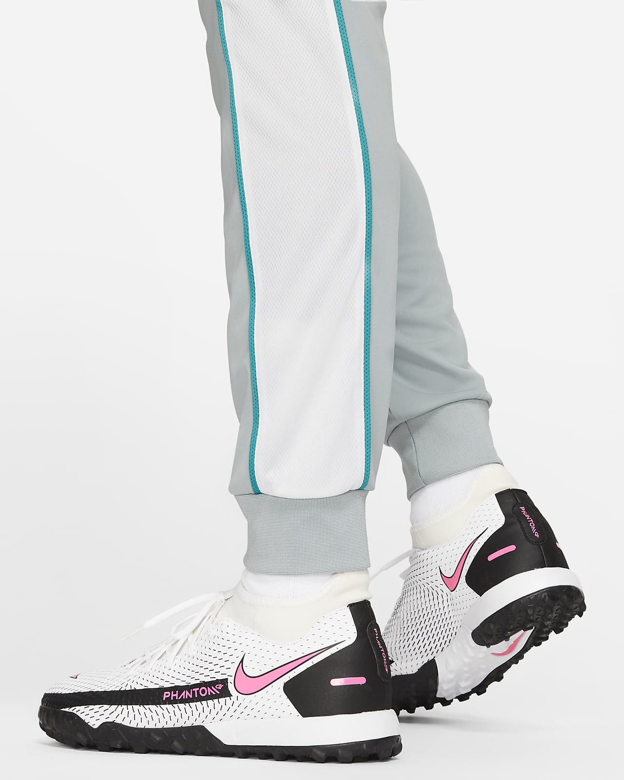 grey nike dri fit tracksuit bottoms