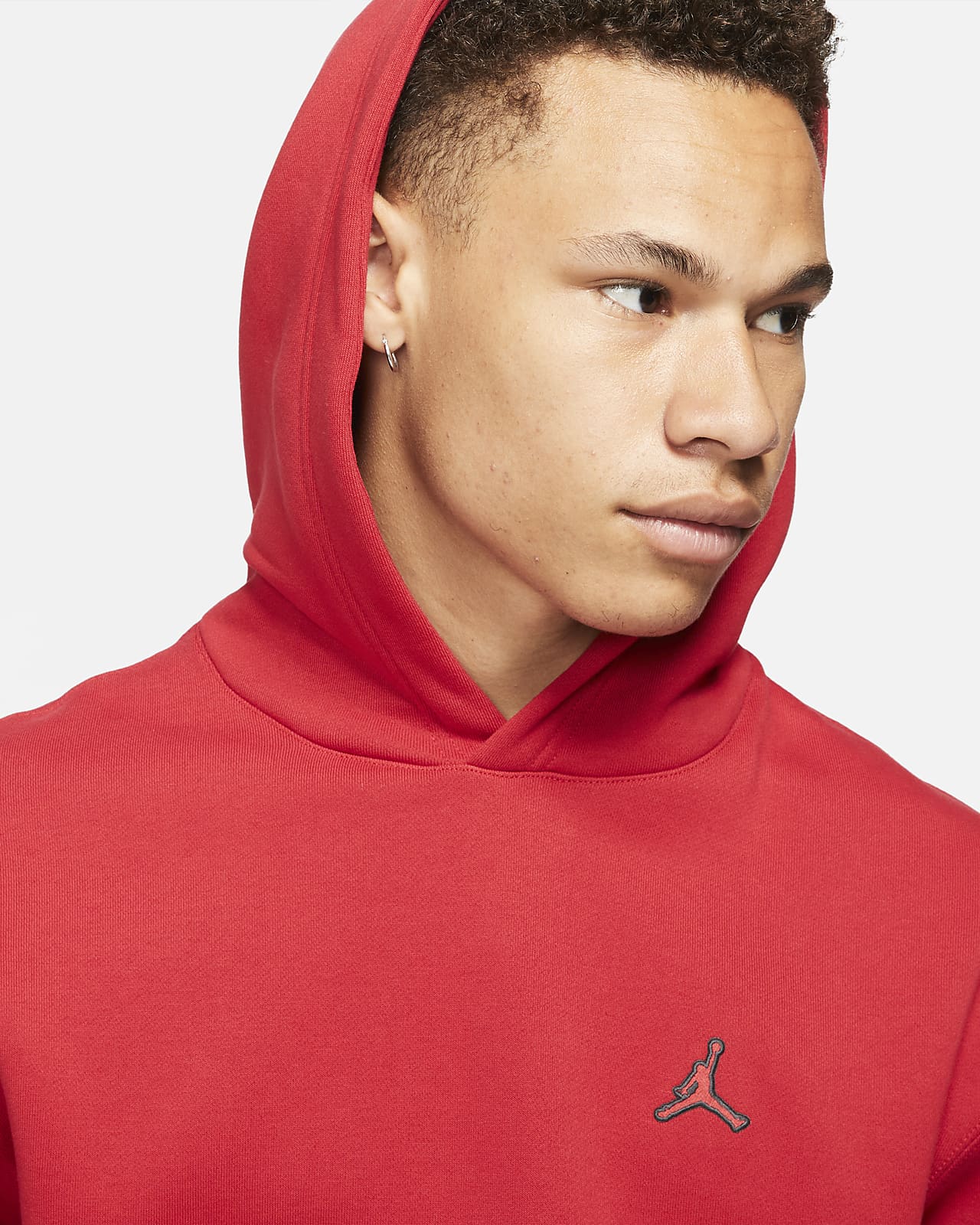 Jordan Essentials Men's Fleece Pullover Hoodie. Nike HU