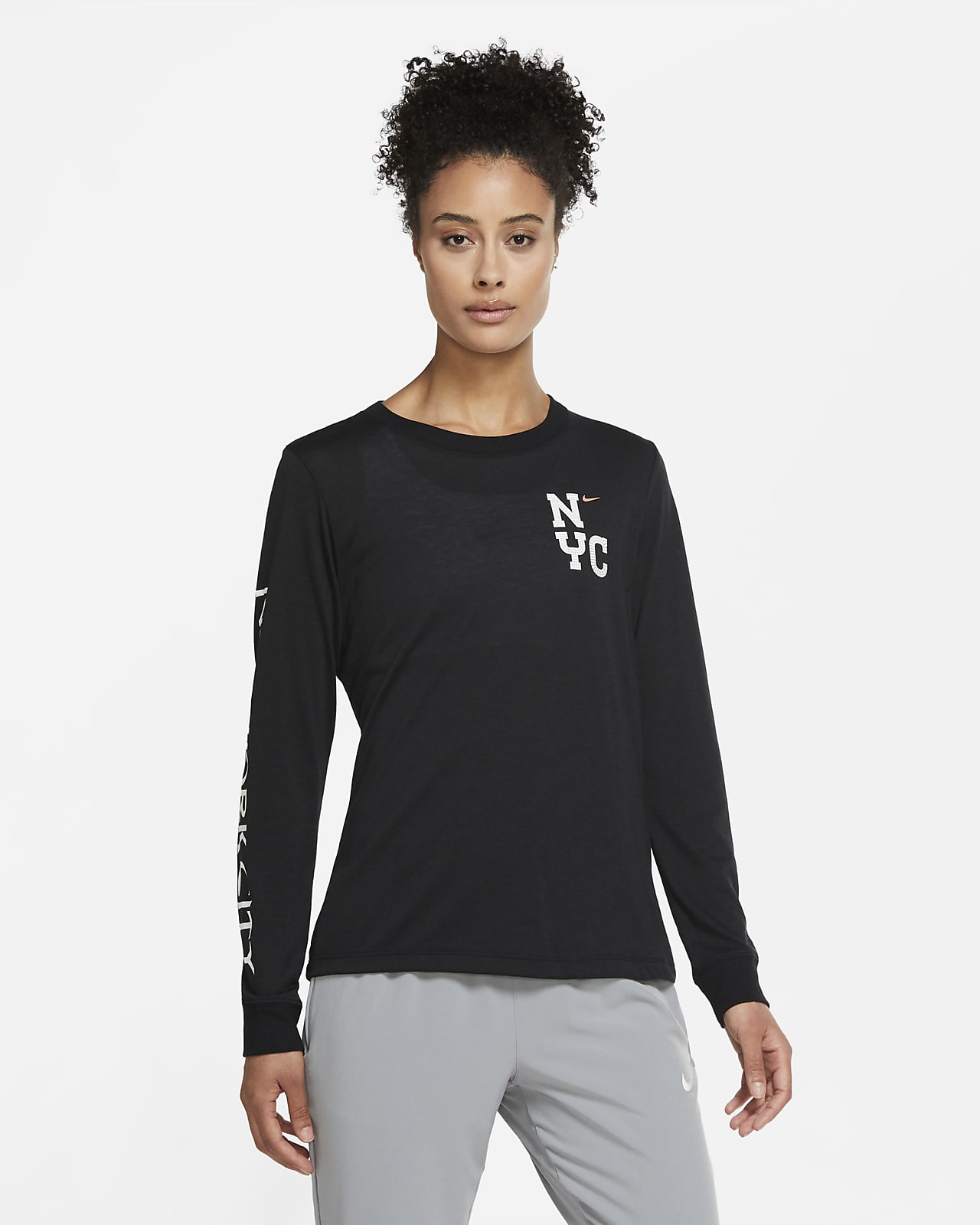 women's long sleeve running top sale