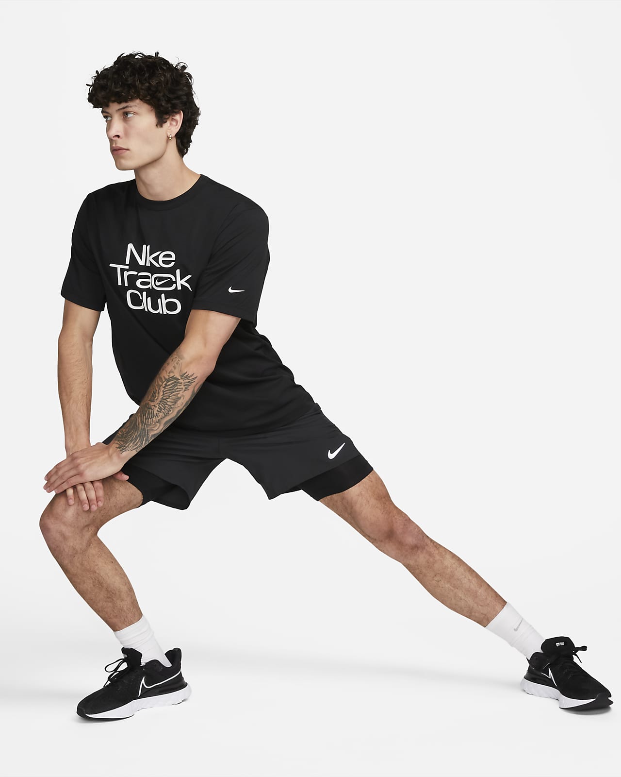Nike Track Men's Short-Sleeve Running Top.