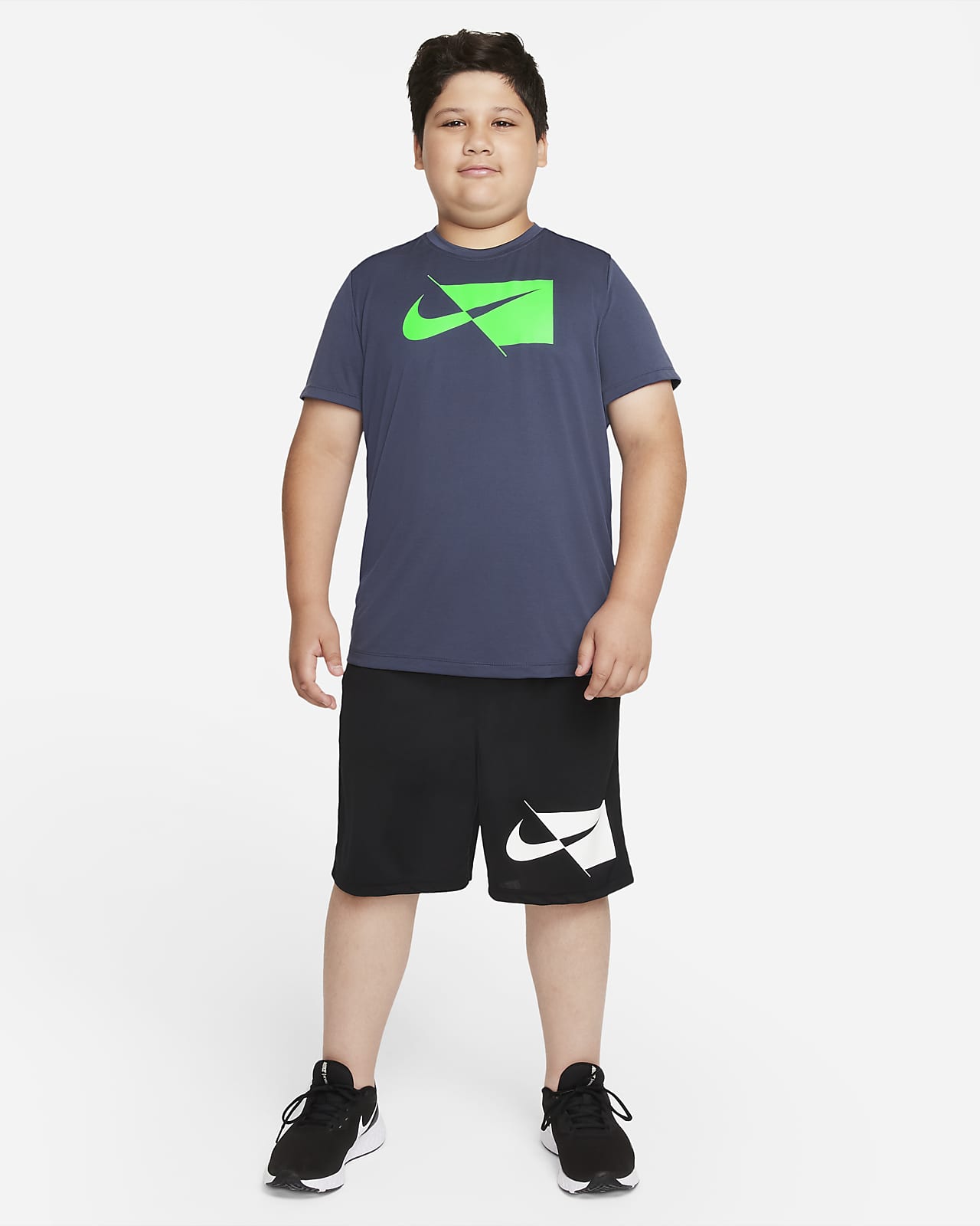 Nike Big Kids' (Boys') Short-Sleeve Training Top (Extended Size). Nike.com