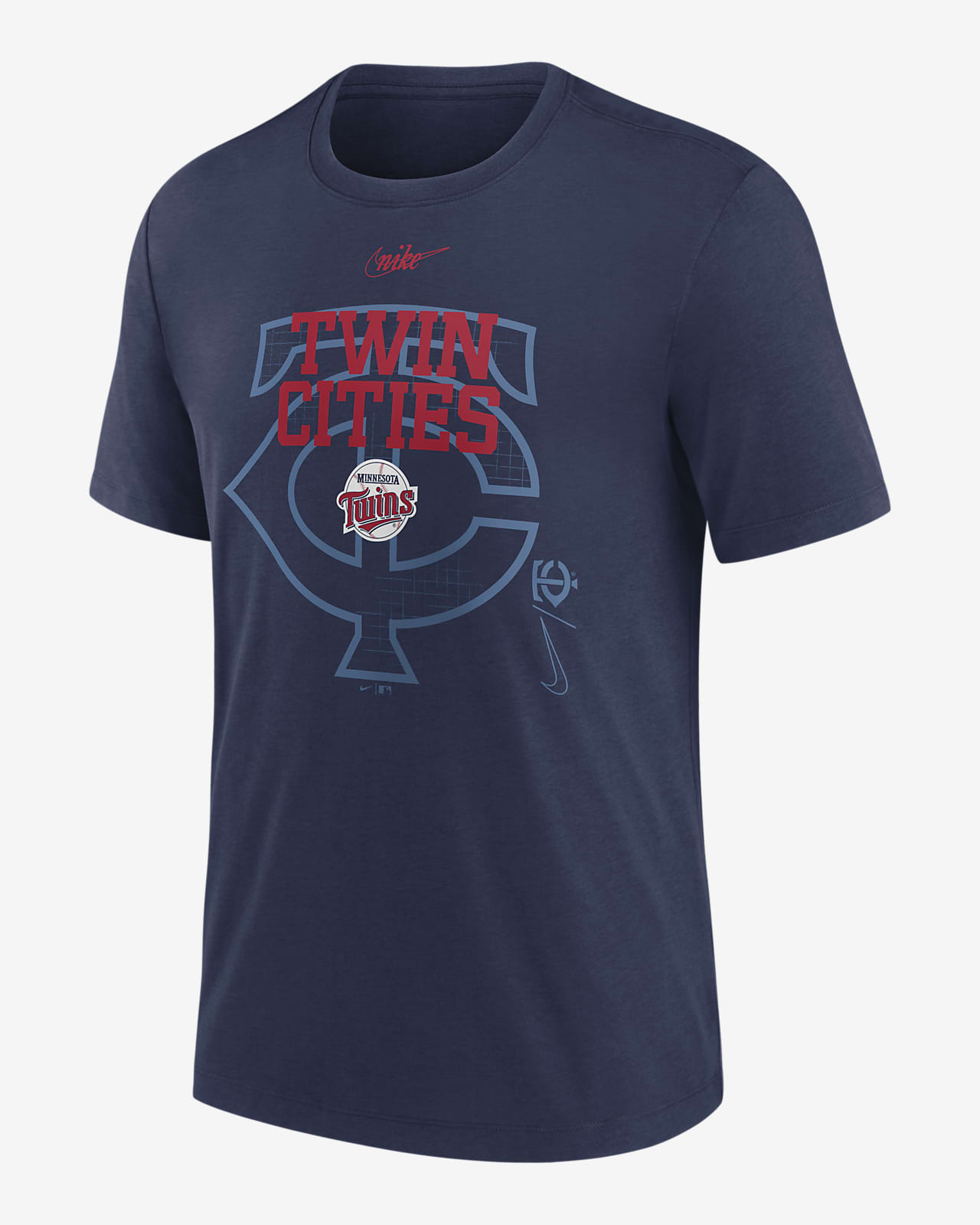 Nike Rewind Retro (MLB Minnesota Twins) Men's T-Shirt