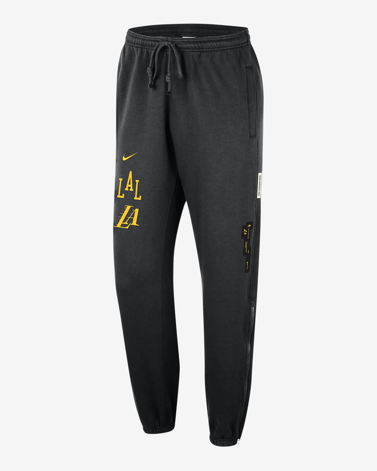Los Angeles Lakers Standard Issue City Edition Men's Nike NBA Courtside  Pants.