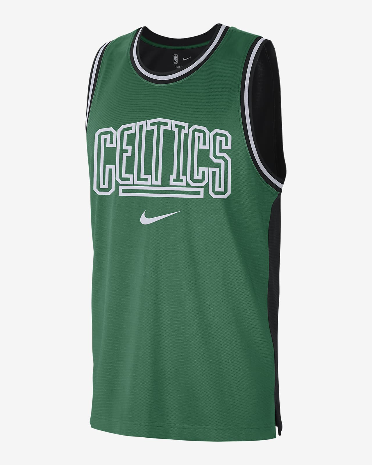 Nike Boston Celtics Standard Issue Dri-fit Nba Sweatshirt In Grey, in White  for Men
