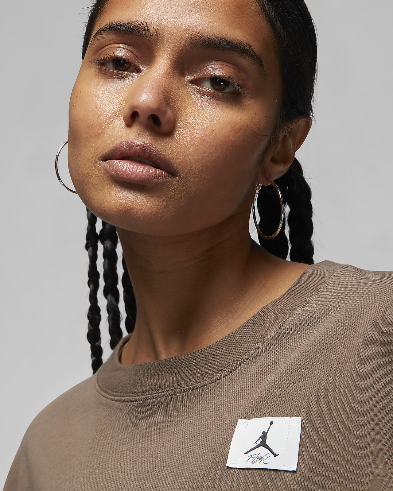 Jordan Women's LongSleeve Crop Top. Nike CZ