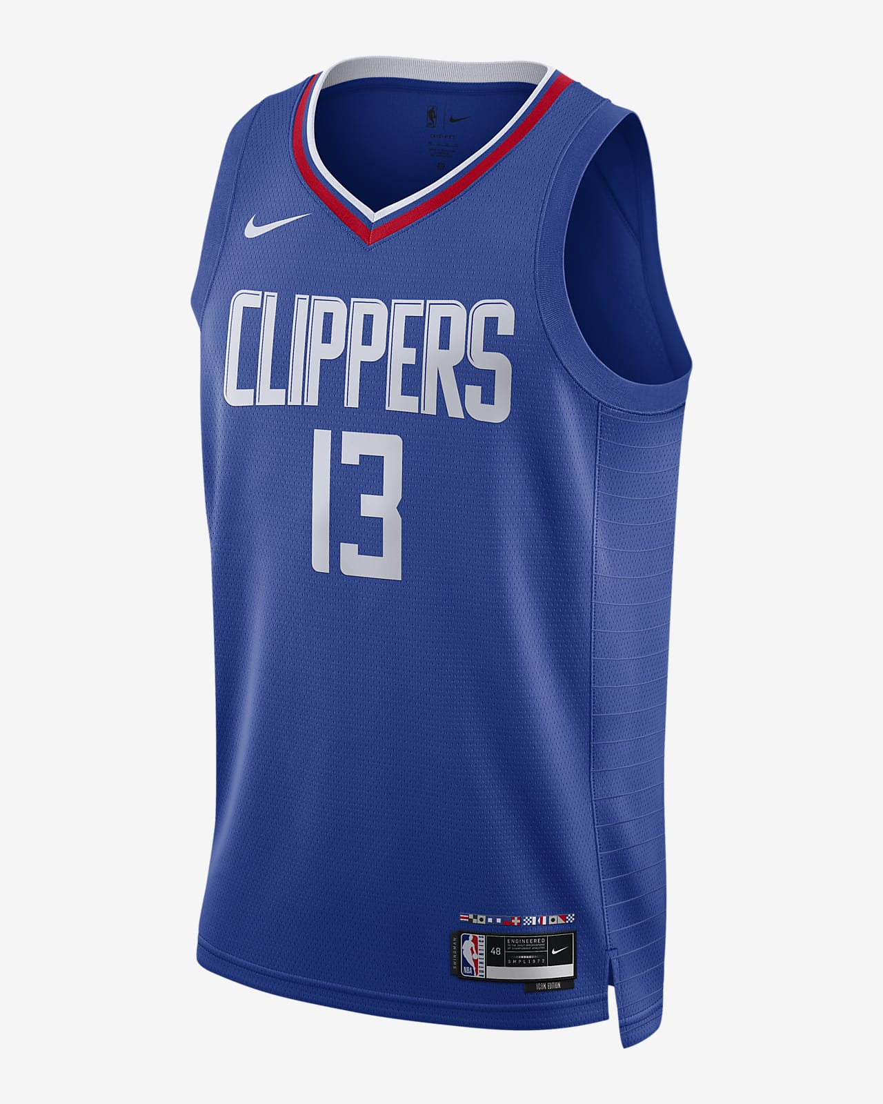 LA Clippers Icon Edition 2022/23 Nike Dri-FIT NBA Swingman Jersey. Nike LU