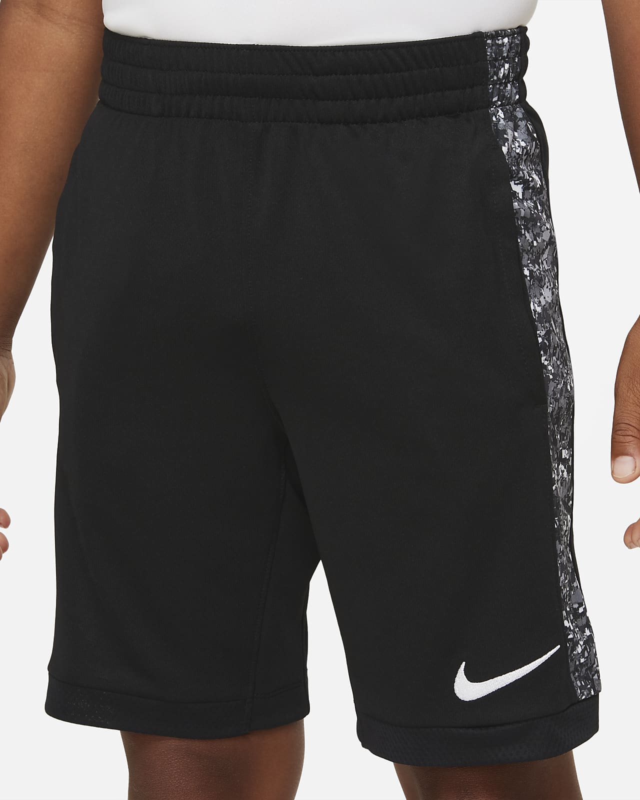Nike DriFIT Trophy Big Kids' (Boys') Printed Training Shorts.