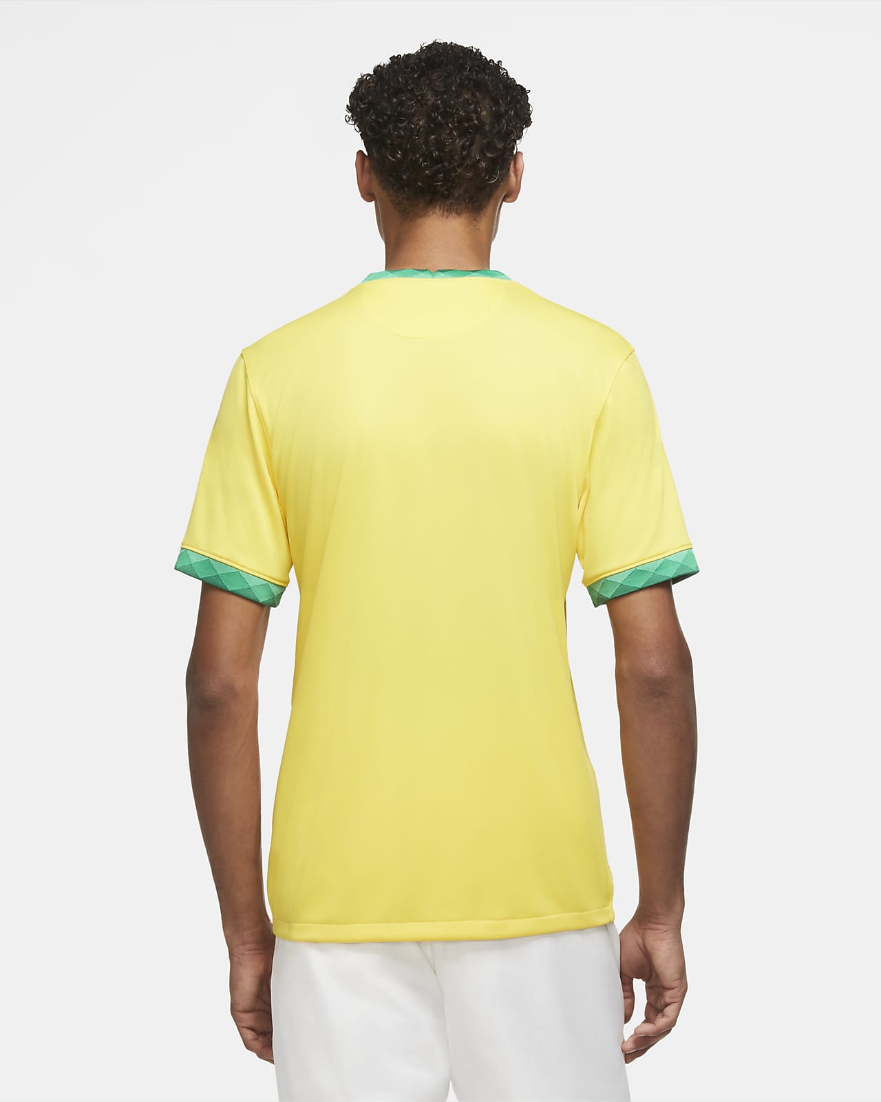 yellow nike football shirt