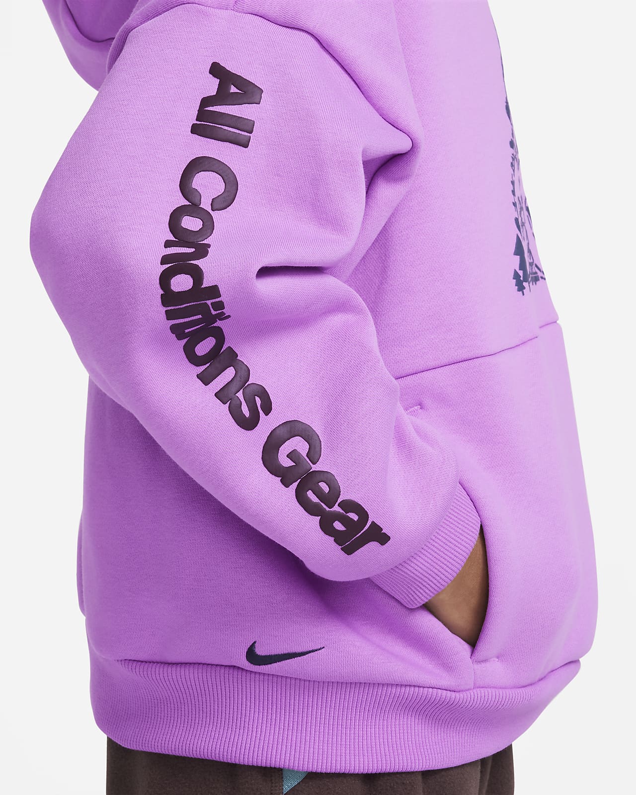 Sinceramente excepción salvar Sudadera con gorro oversized para niños talla grande Nike ACG Icon Fleece.  Nike.com