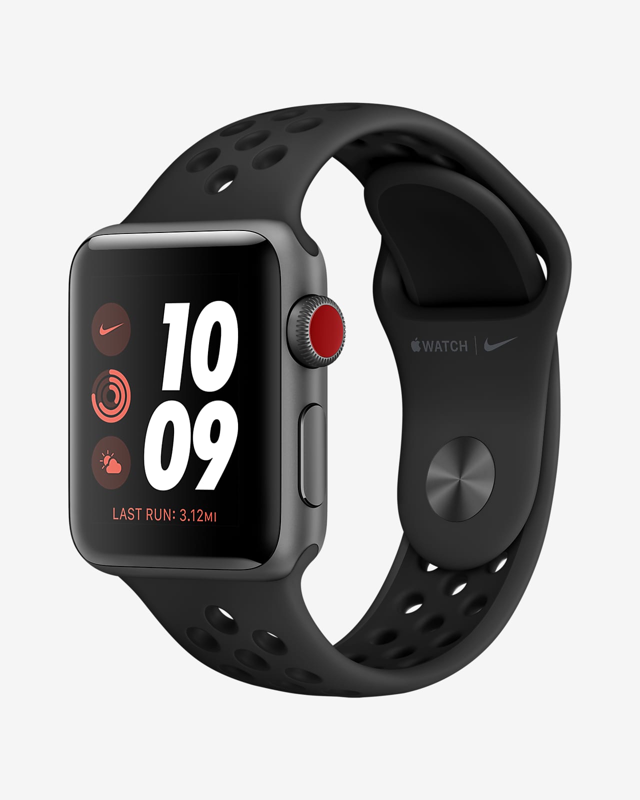 スマートフォン/携帯電話 その他 Apple Watch Nike Series 3 (GPS + Cellular) 38mm Running Watch