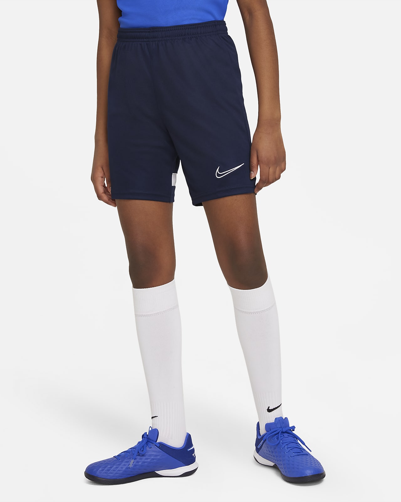 Nike Dri-FIT Academy Strick-Fußballshorts für ältere Kinder