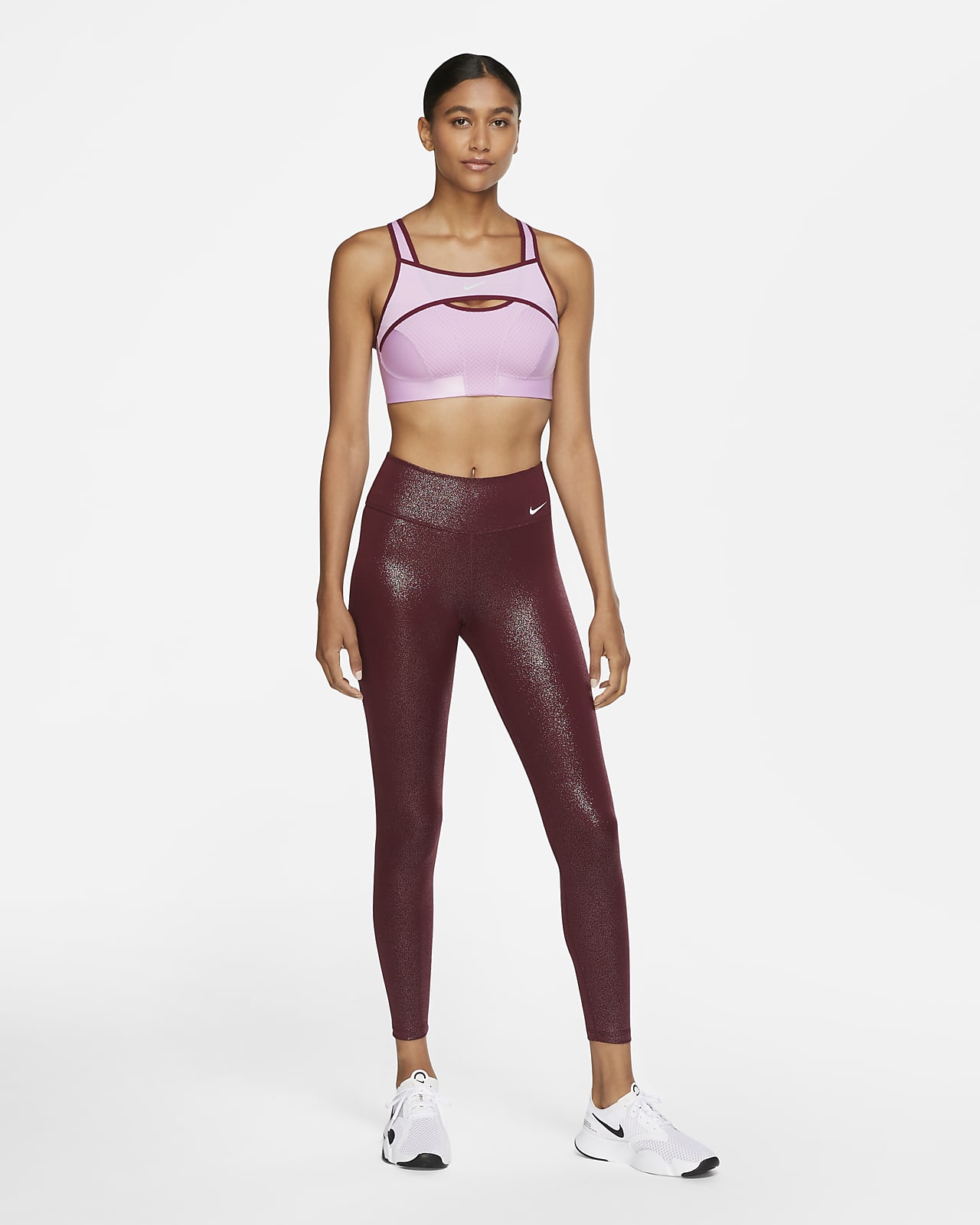 nike tights and sports bra