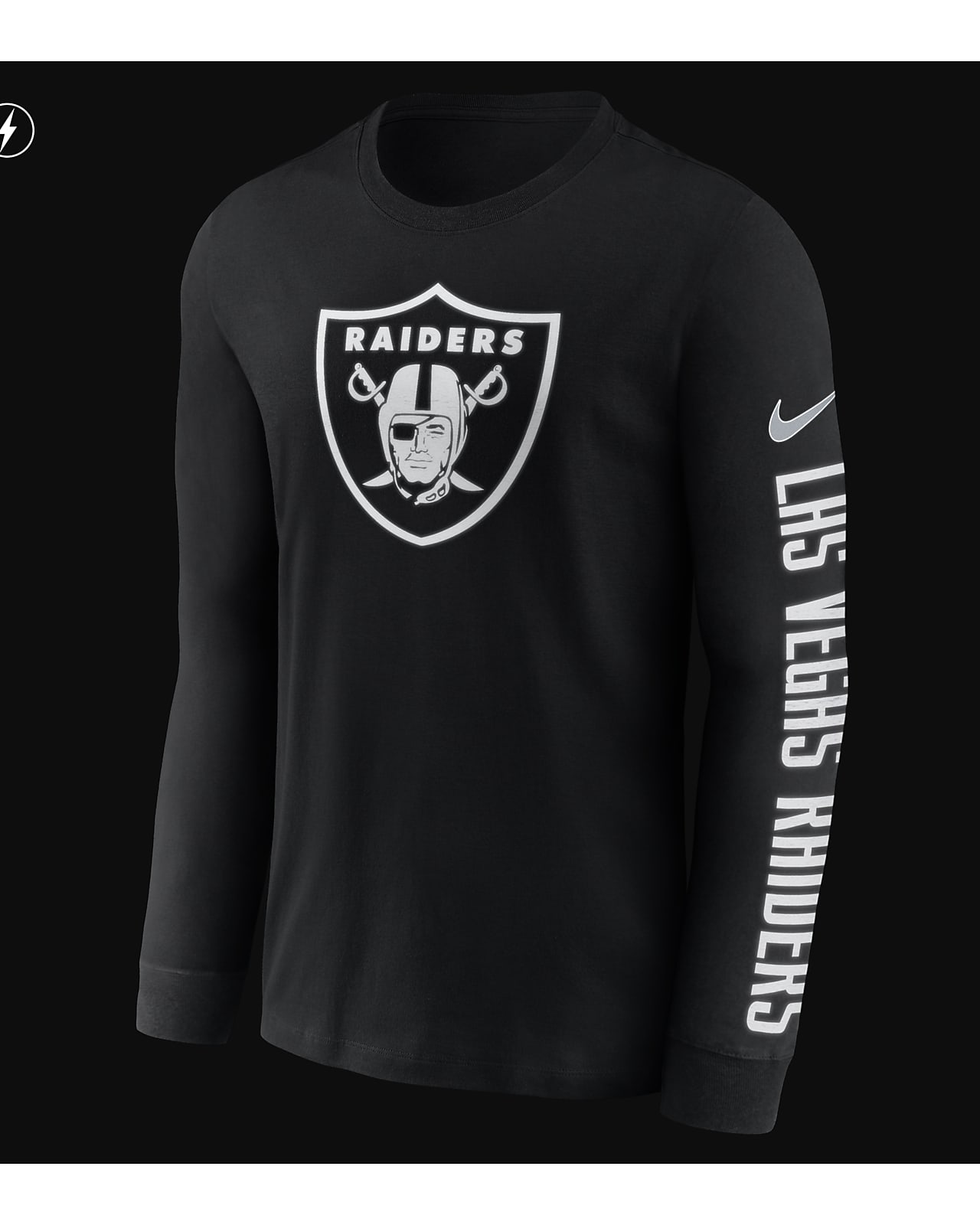 Playera discount raiders hombre