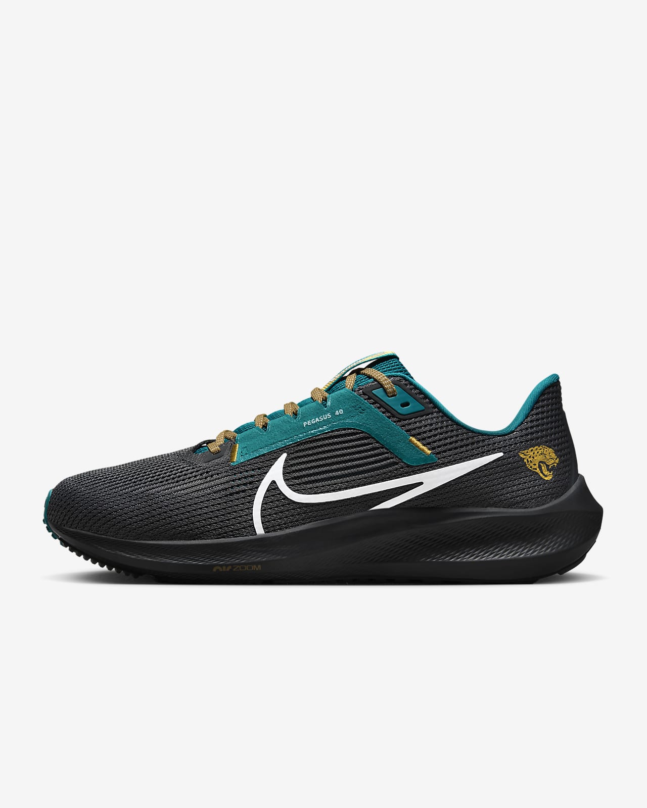 Nike Pegasus 40 (NFL Jacksonville Jaguars) Men's Road Running Shoes