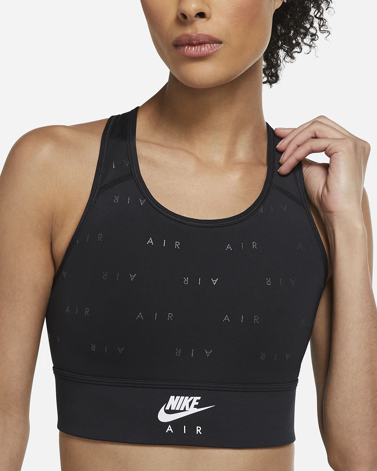 nike air swoosh sports bra