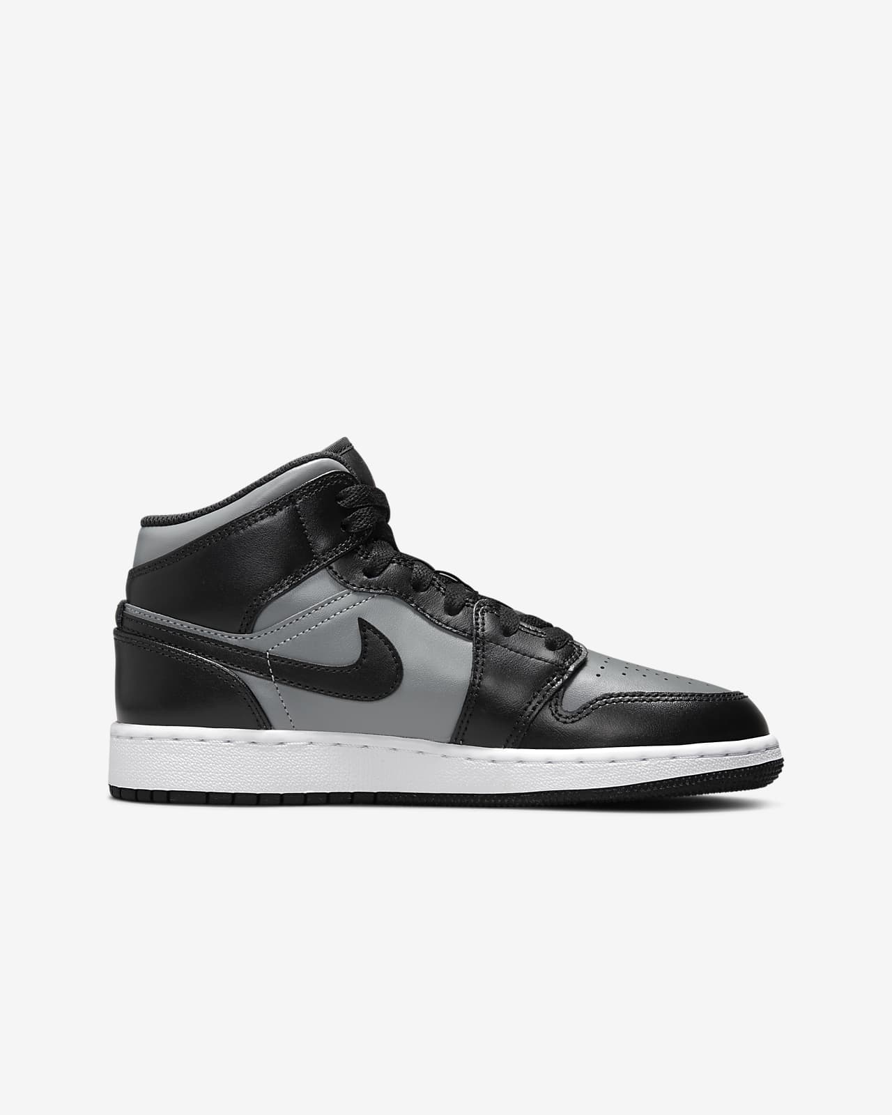 Jordan 1 Mid Big Kids' Shoes. Nike JP