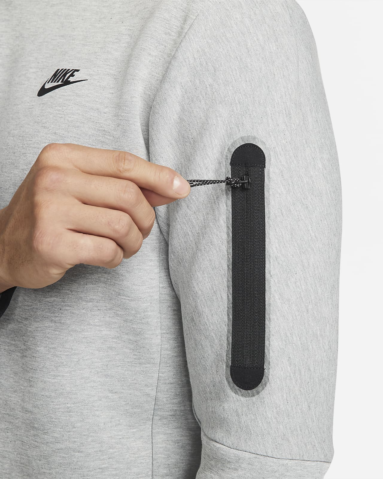 tech fleece nike grey