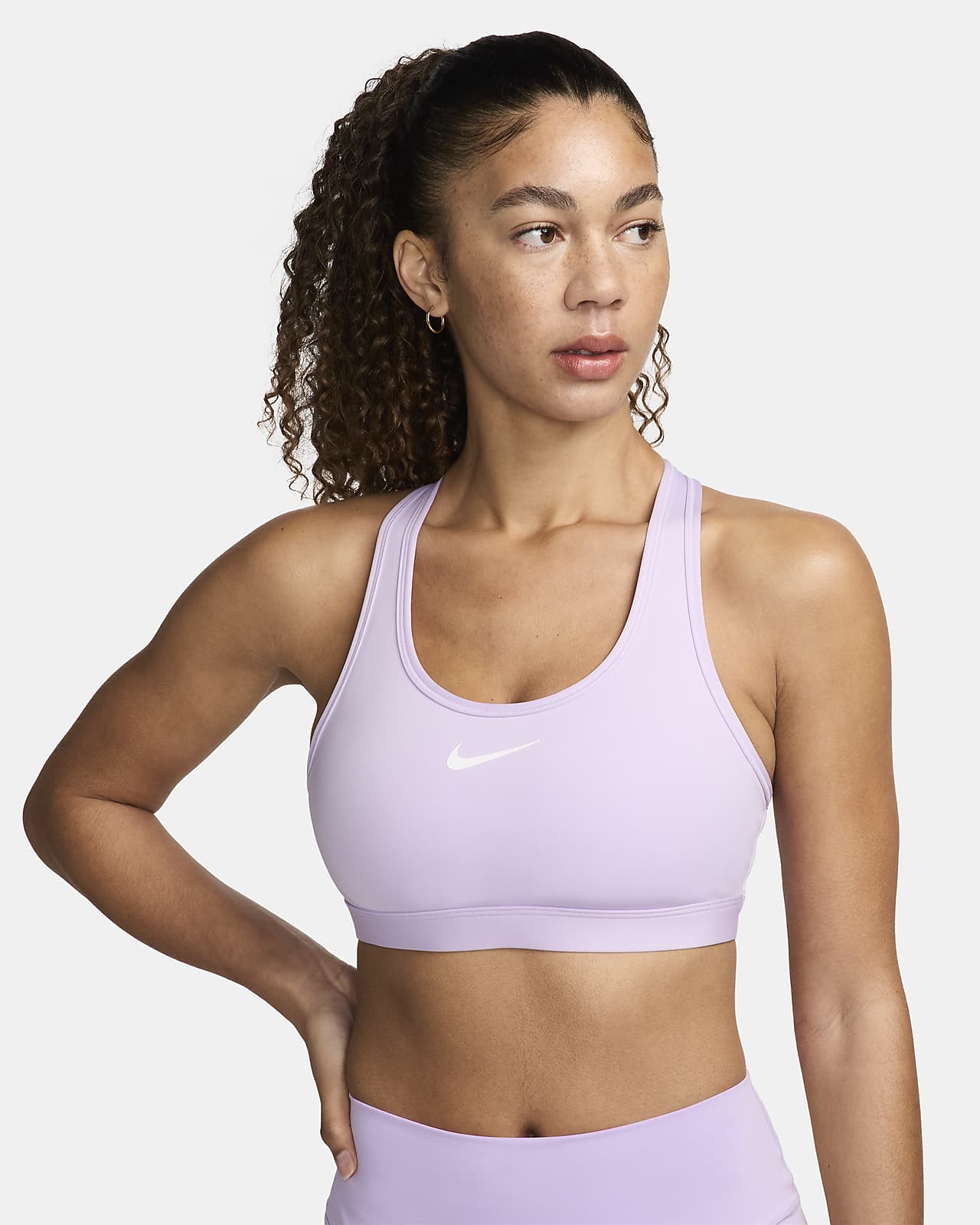 Nike Swoosh Front Zip Women's Medium-Support Padded Sports Bra. Nike PH