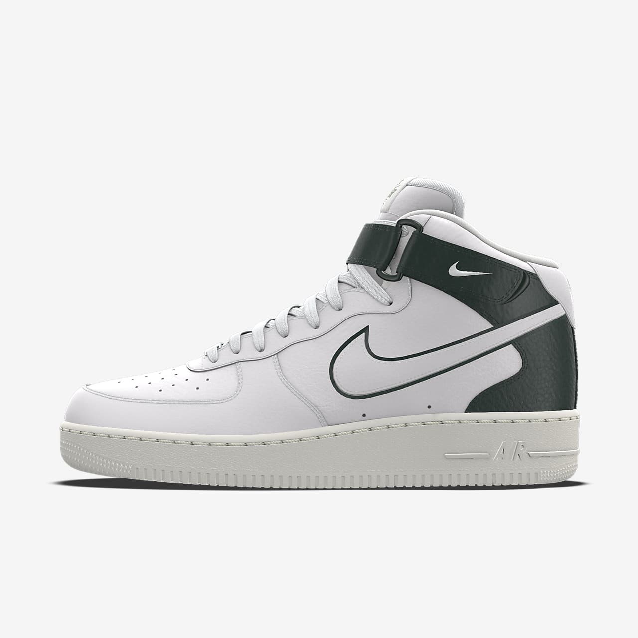 Nike Air Force 1 Mid By You Custom Women's Shoes