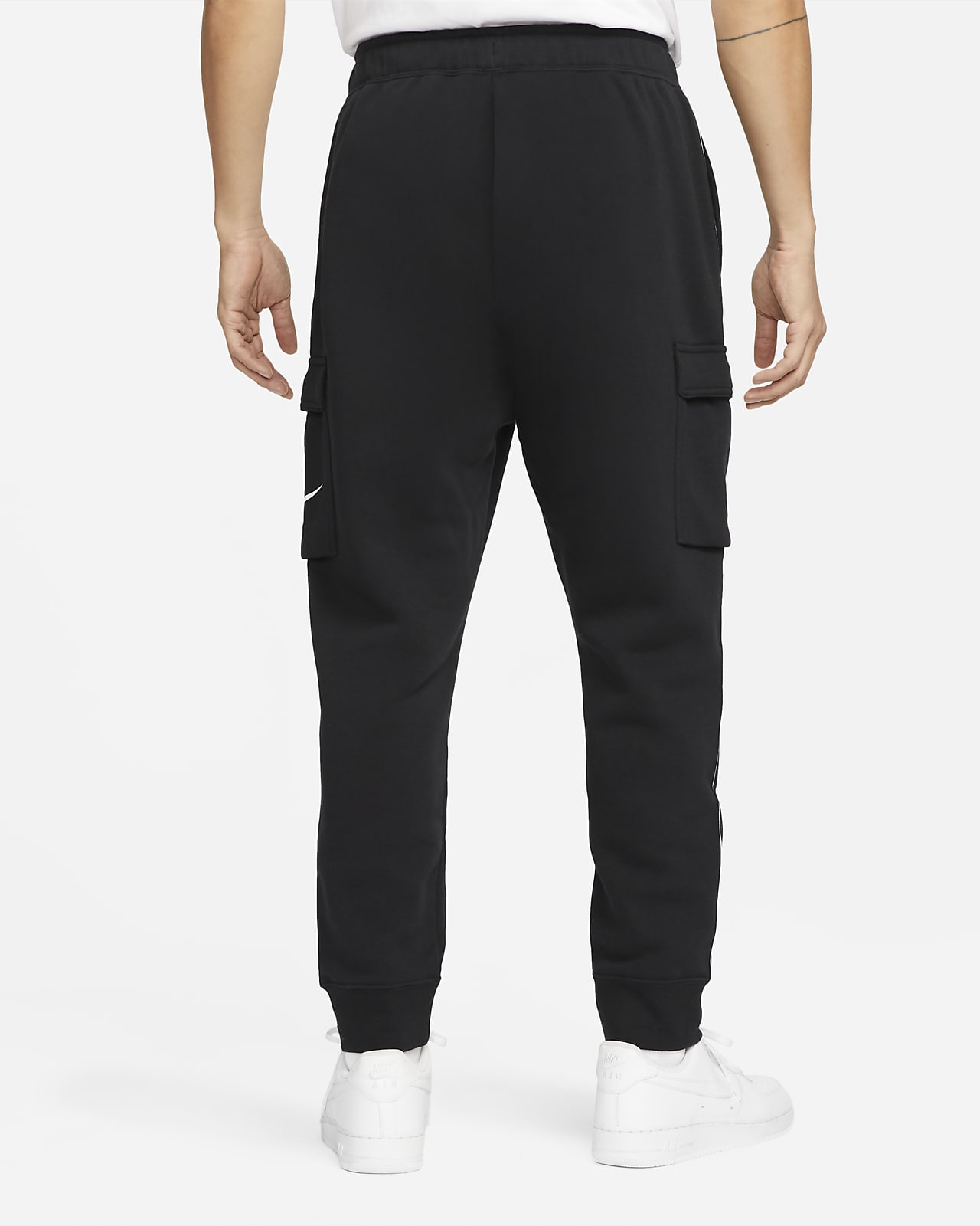 black nike cargo sweatpants