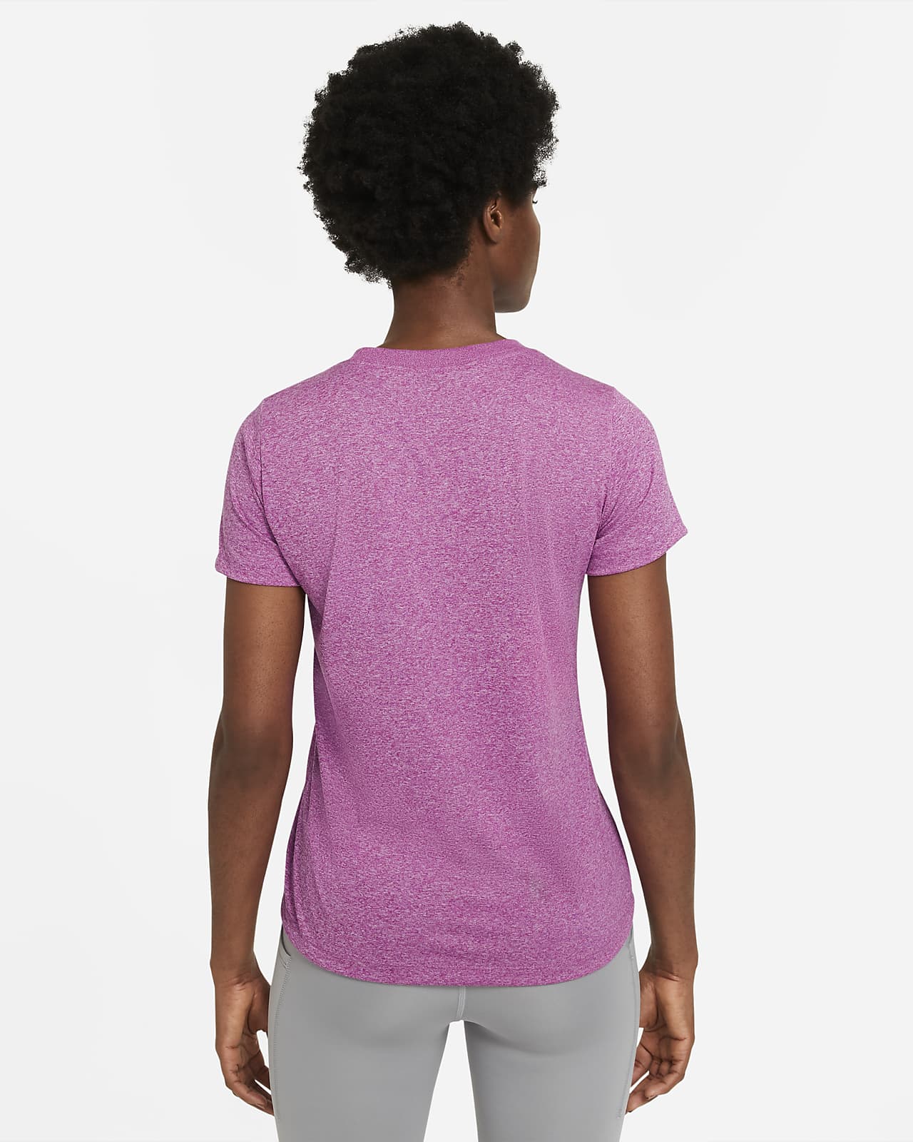 nike dri fit purple t shirt