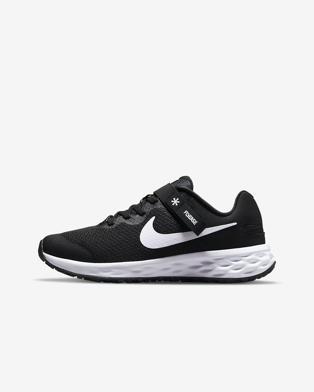 Sapatilhas de running para estrada fáceis de calçar/descalçar Nike Revolution 6 FlyEase Júnior